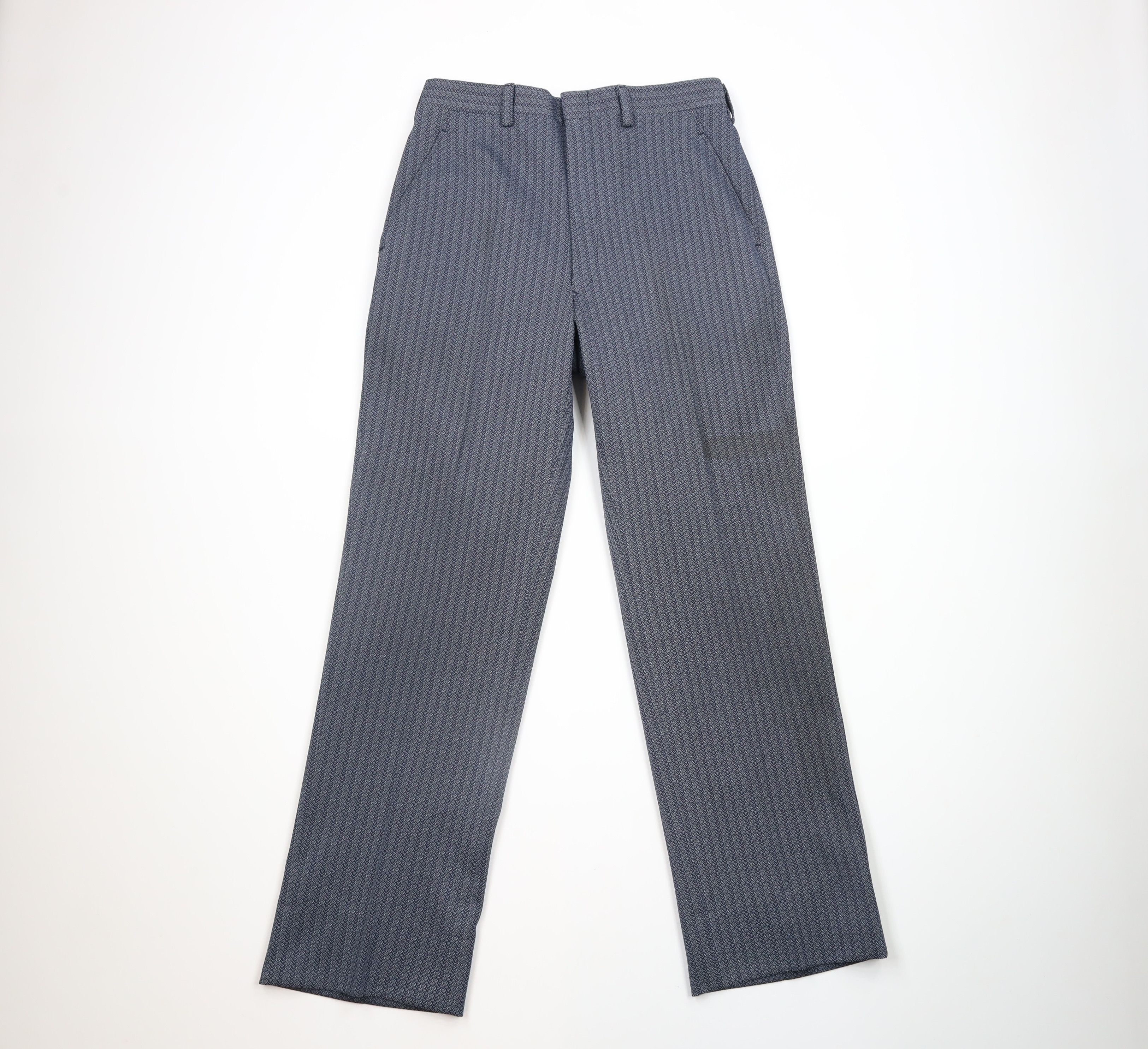 Vintage Vintage 60s 70s Double Knit Bell Bottoms Pants Trousers USA Size US 30 / EU 46 - 1 Thumbnail