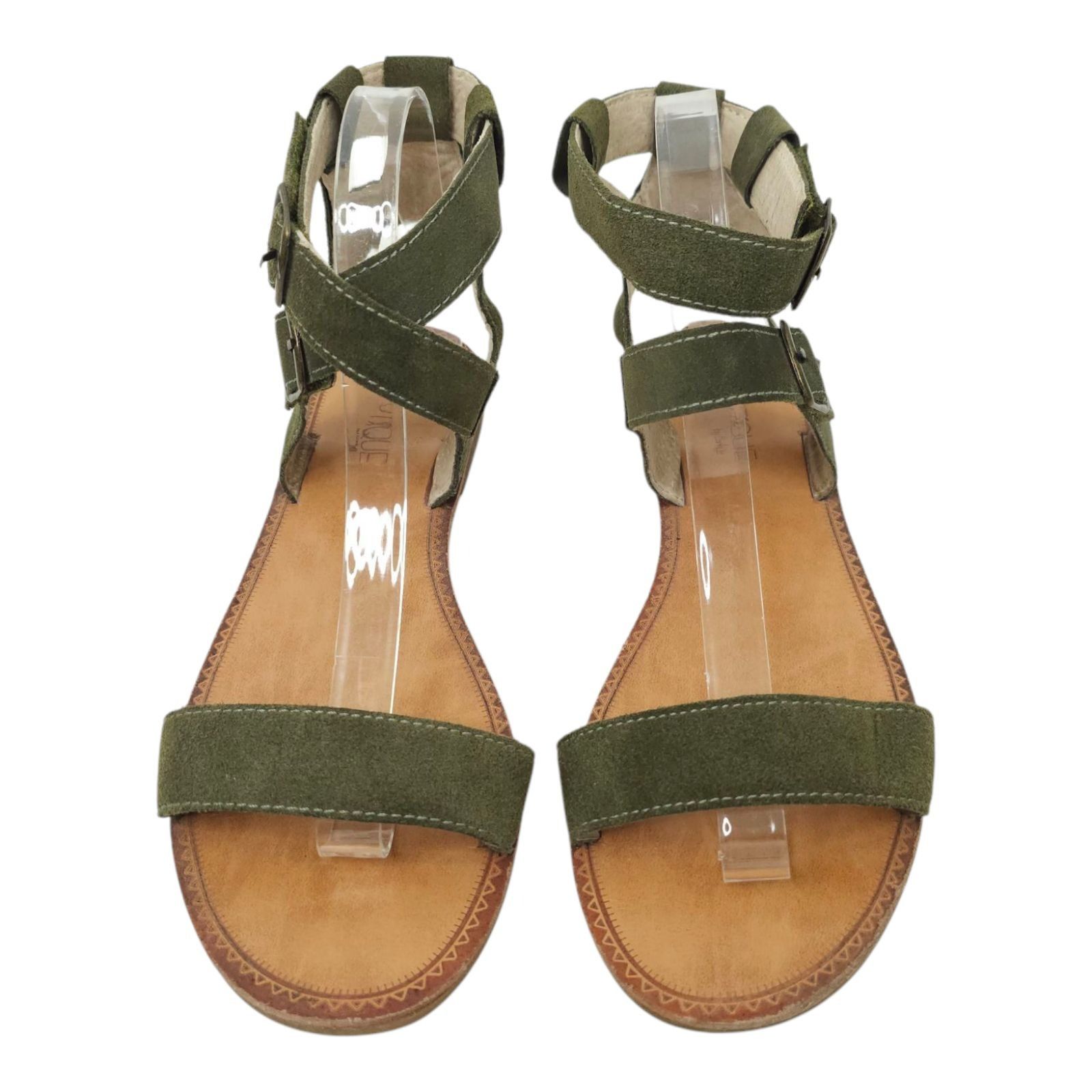 Other Boutique Corkys Allison Sandals Suede Womens Size 9 Green Size US 9 / IT 39 - 5 Thumbnail