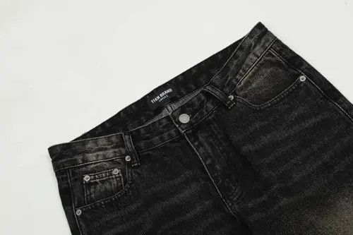 VIBE High street retro loose straight flared jeans y2k Size US 32 / EU 48 - 4 Thumbnail