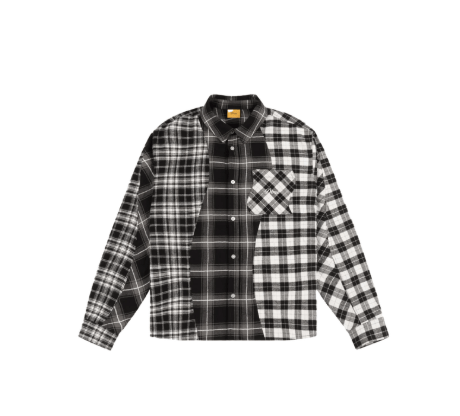 Dime Dime Triple Plaid Shirt Black • M Size US M / EU 48-50 / 2 - 1 Thumbnail