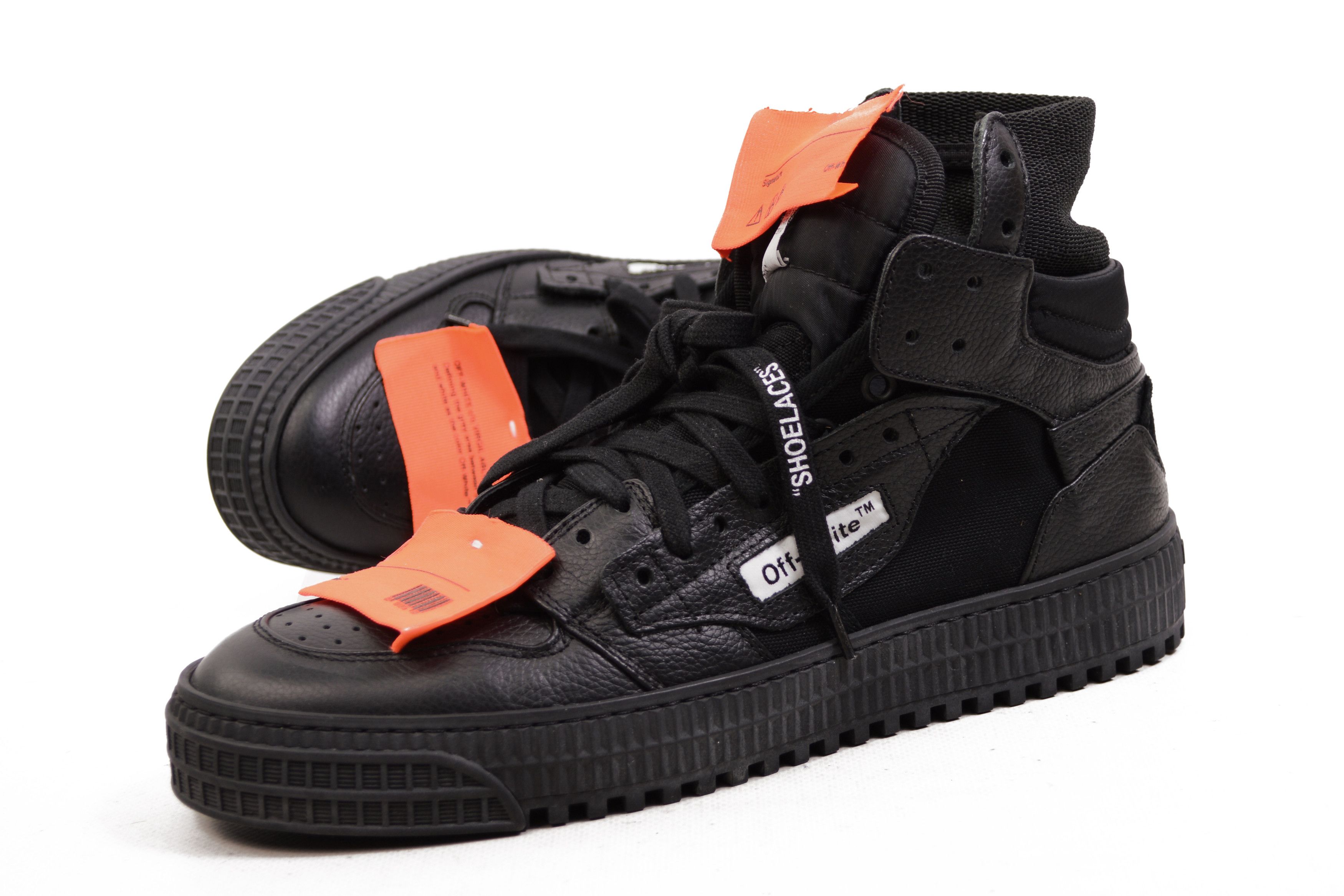 Off-White Women's Off-White Cup Sole 3.0 Sneakers Shoes 9US/EU39 Black Size US 9 / IT 39 - 4 Thumbnail