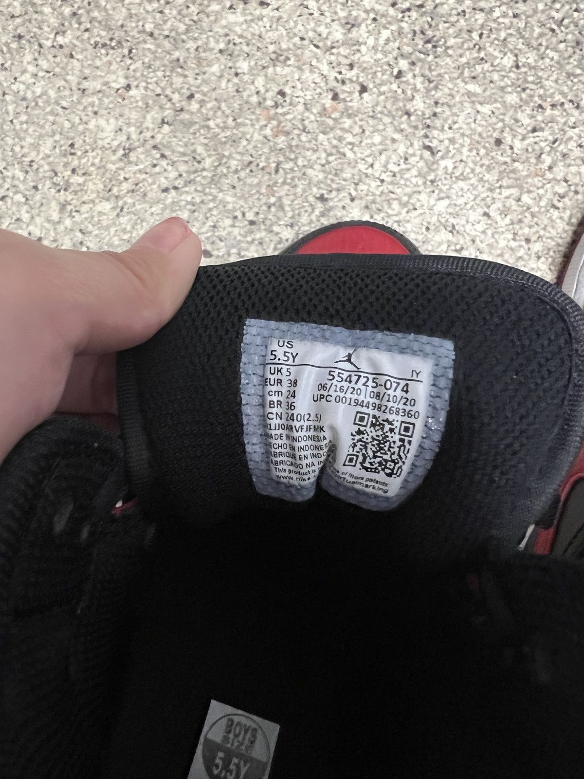 Nike Air Jordan 1 Mid Bred Size US 7 / IT 37 - 6 Thumbnail