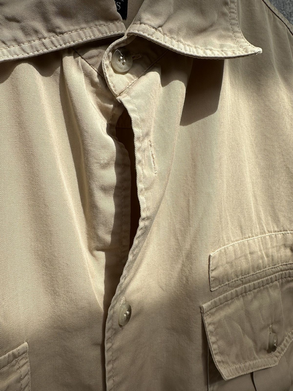 Armani × Vintage Armani Jeans Vintage Short Sleeve Made In Italy Pockets Size US M / EU 48-50 / 2 - 8 Thumbnail