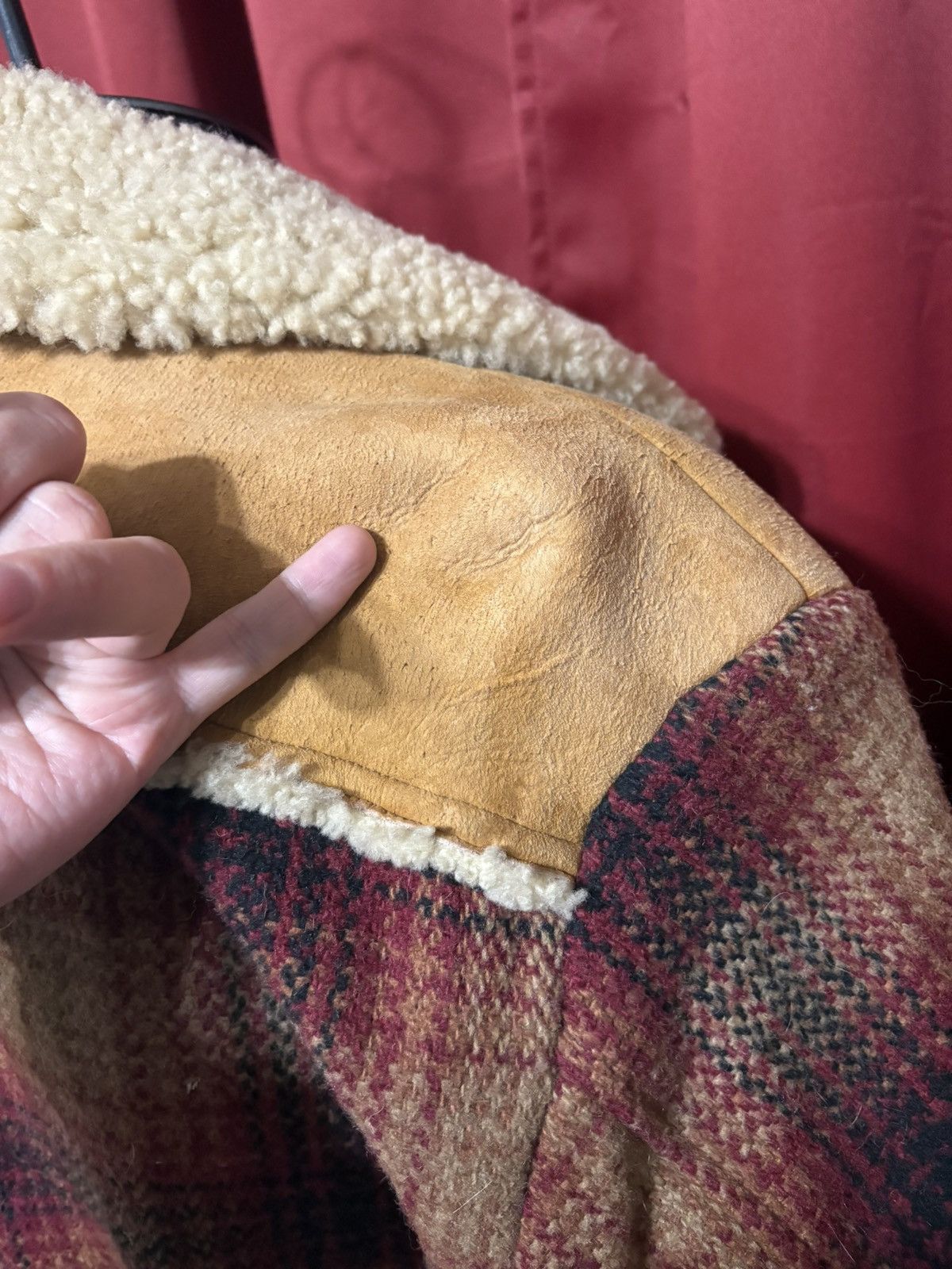 Marlboro Classics Vintage Marlboro Classics Jacket Sherpa Tartan Plaid Seude Size US M / EU 48-50 / 2 - 4 Thumbnail