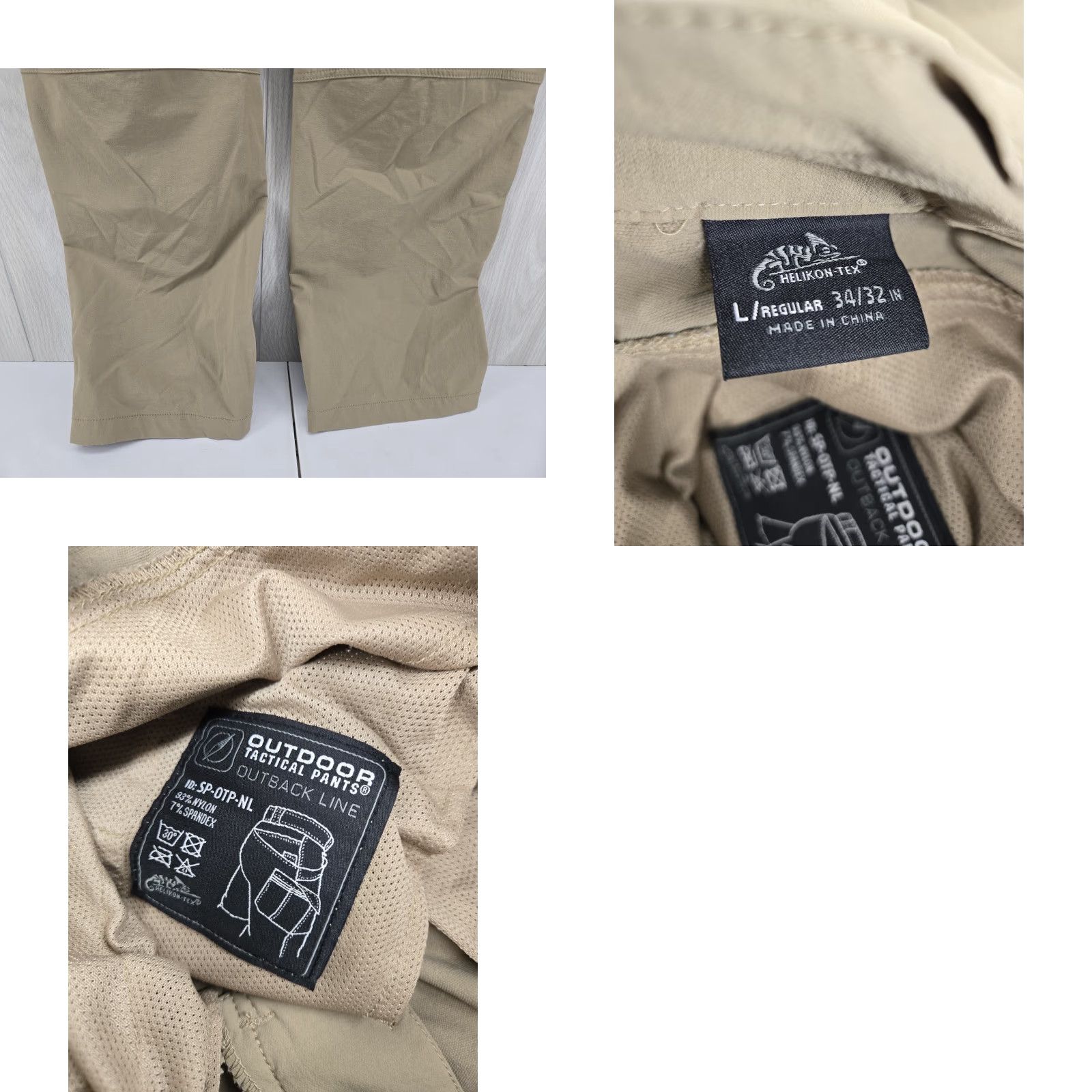Vintage VINTAGE Helikon Tex Pants Mens L 34x32 Urban Tactical Cargo Utility Double Knee Hiking Size US 34 / EU 50 - 9 Thumbnail