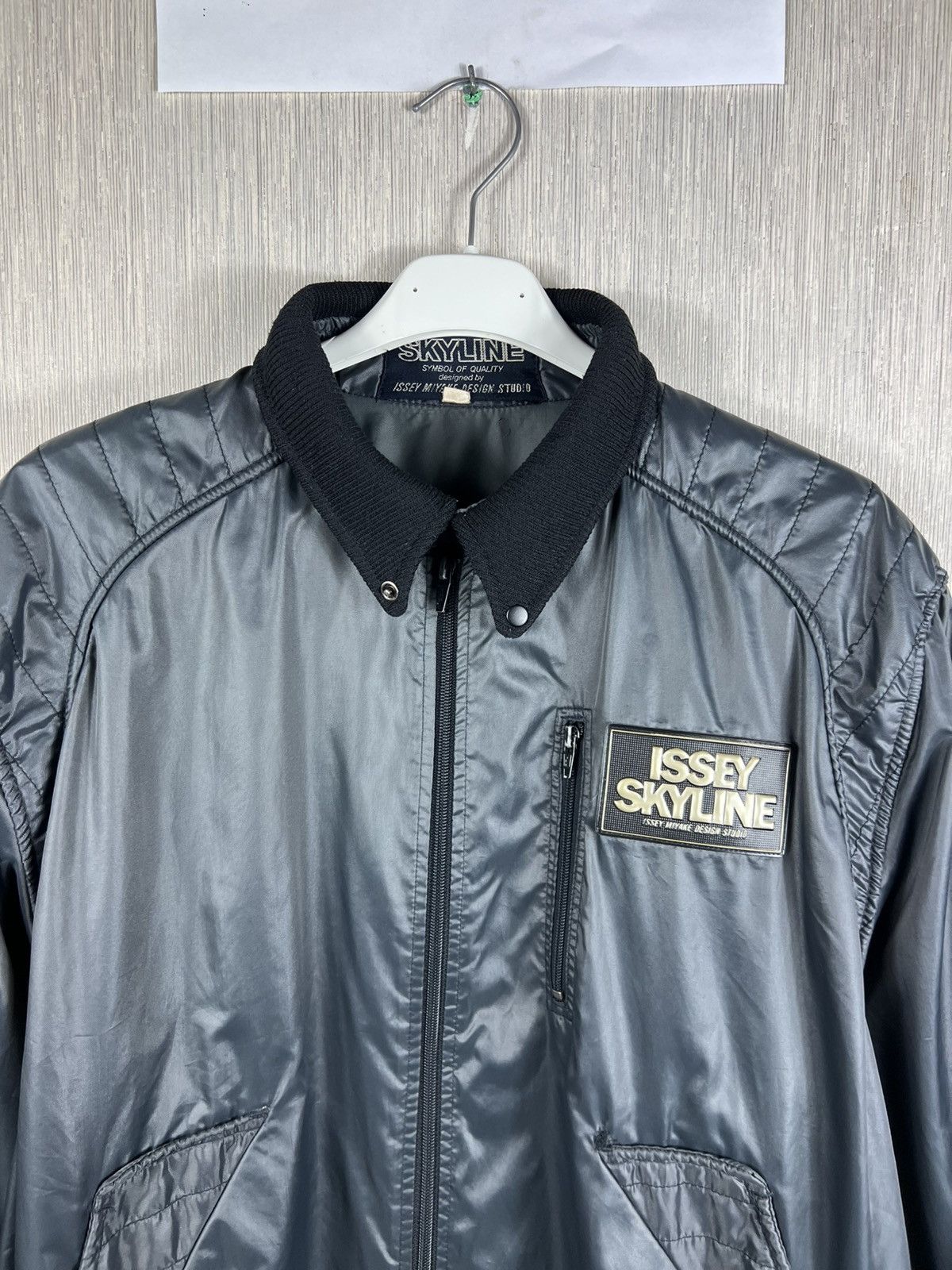 Issey Miyake Archive 80s Issey Miyake design studio skyline nylon jacket Size US L / EU 52-54 / 3 - 5 Thumbnail