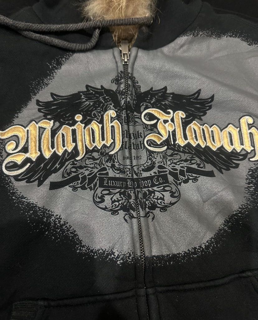 If Six Was Nine × Japanese Brand × Le Grande Bleu (L.G.B.) Majah flava Furhoodie Japan Ifsixwasnine Size US S / EU 44-46 / 1 - 2 Thumbnail