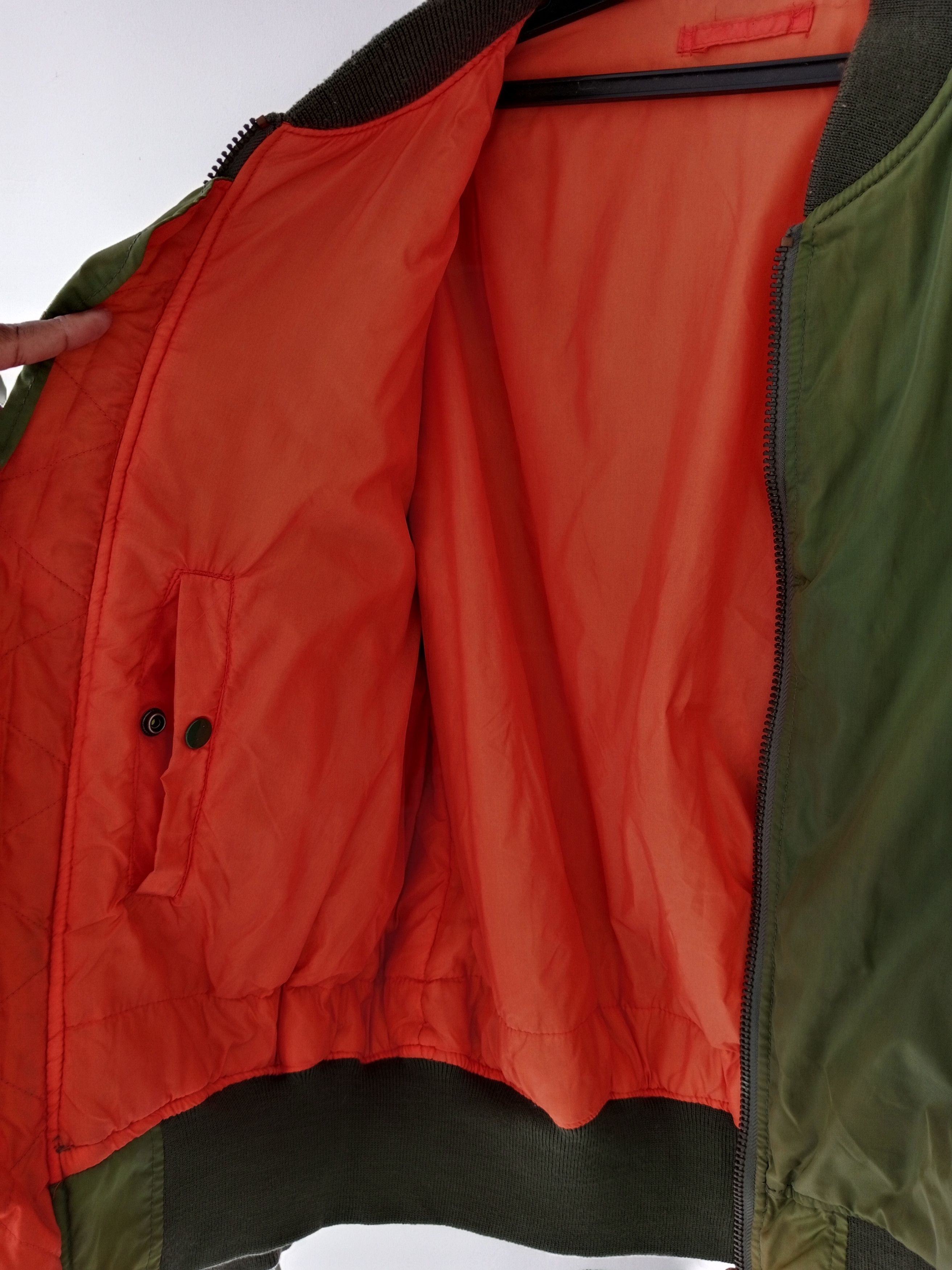 Vintage Vintage MA-1 Flyers Thrashed Reversible Jacket Bomber Size US L / EU 52-54 / 3 - 9 Thumbnail