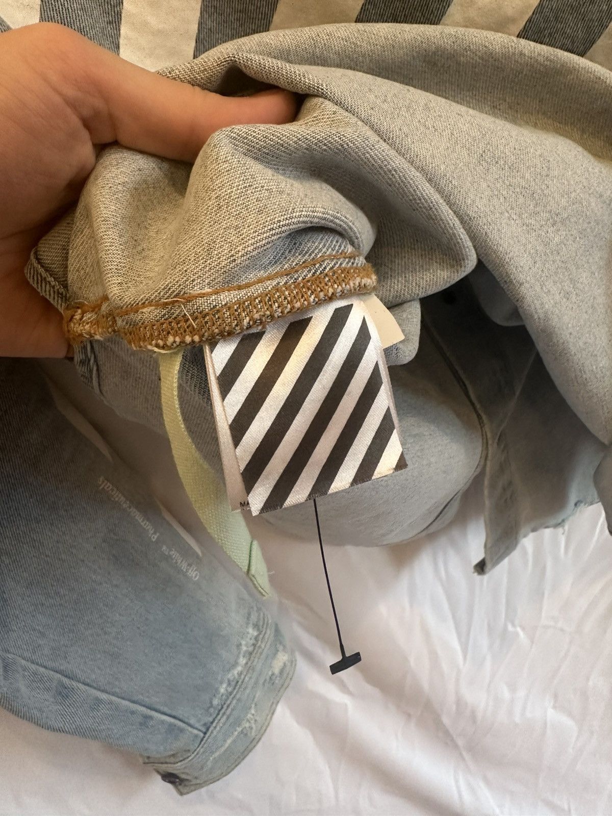 Off-White Off-White Denim Shirt Size US M / EU 48-50 / 2 - 7 Thumbnail