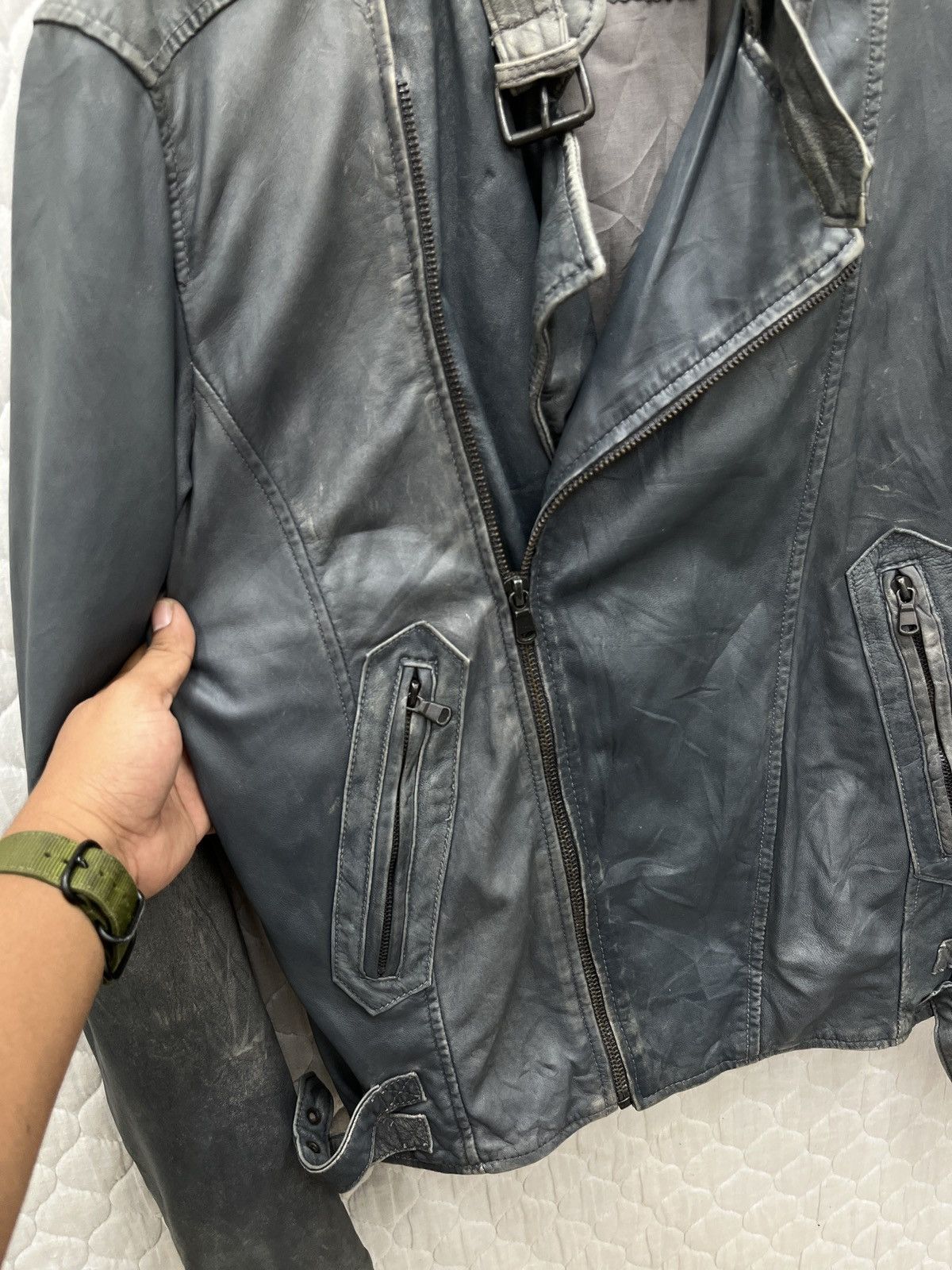 Zara 🔥🔥🔥STEALS ZARA MAN LEATHER JACKET Size US M / EU 48-50 / 2 - 17 Thumbnail