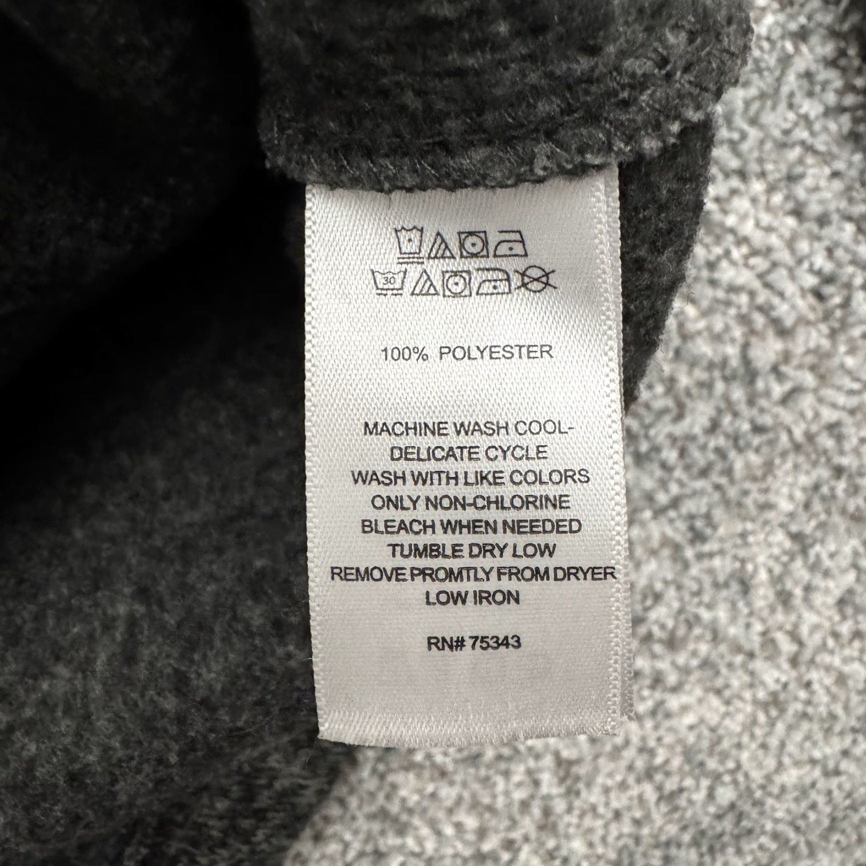 Vintage VINTAGE Telluride Clothing Sweater Mens XL Henley Casual Warm Fleece Gray 100% Polyester Button Mock Neck Size US XL / EU 56 / 4 - 6 Thumbnail