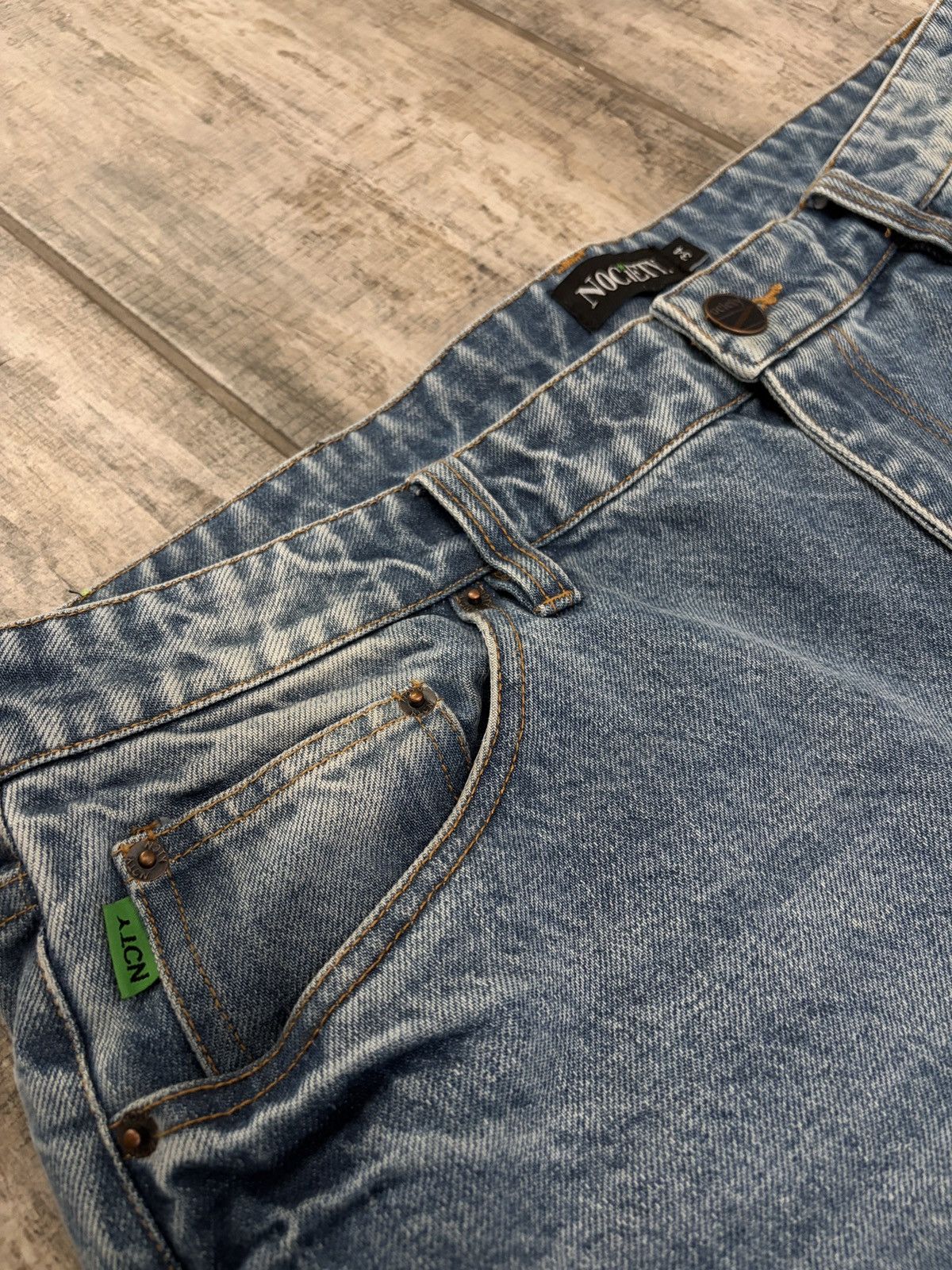 Other Nociety Distressed Jeans Size US 34 / EU 50 - 2 Thumbnail