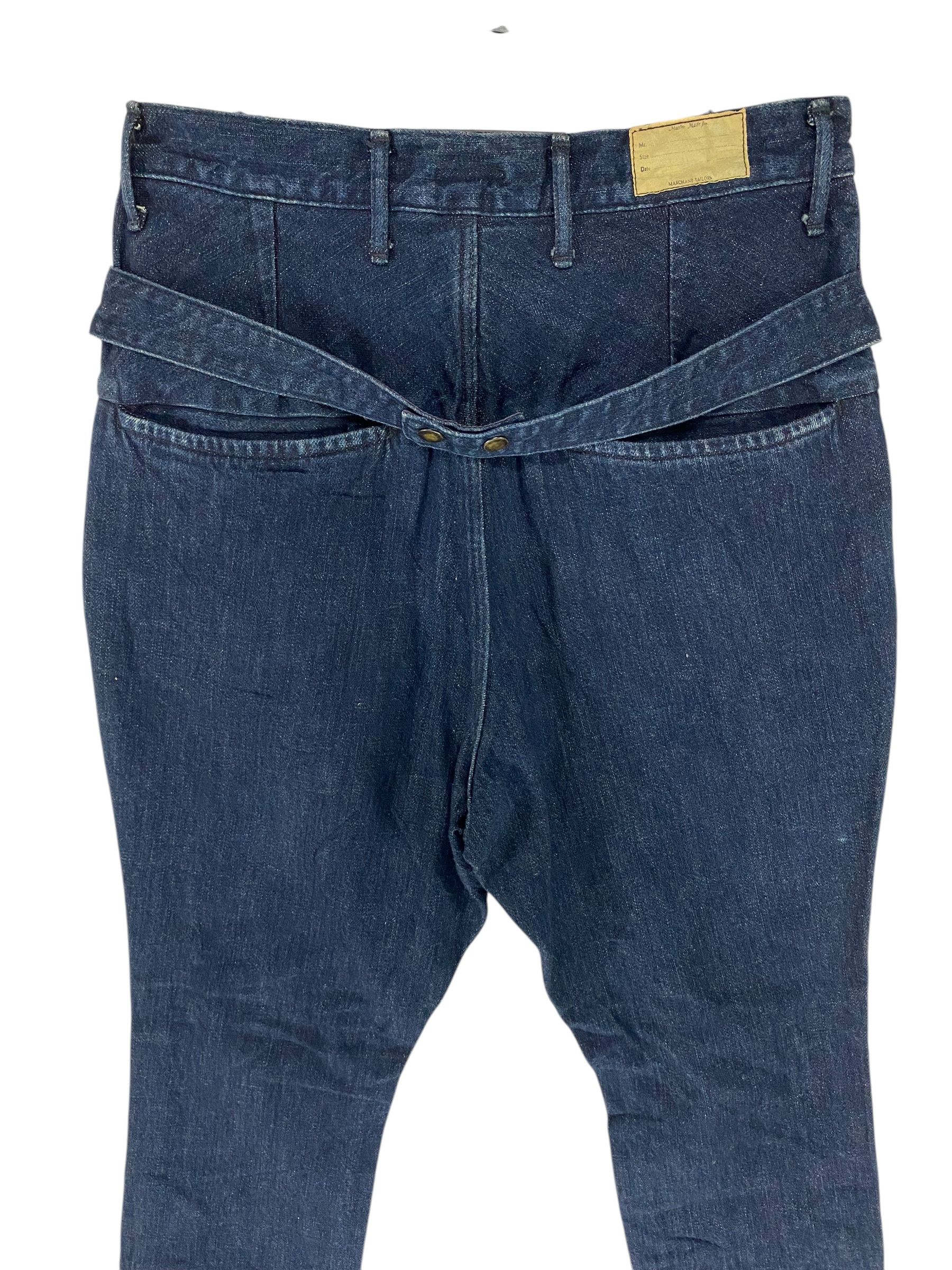 Kapital Kapital indigo merchant tailors skinny balloon jeans Size 29" - 5 Thumbnail