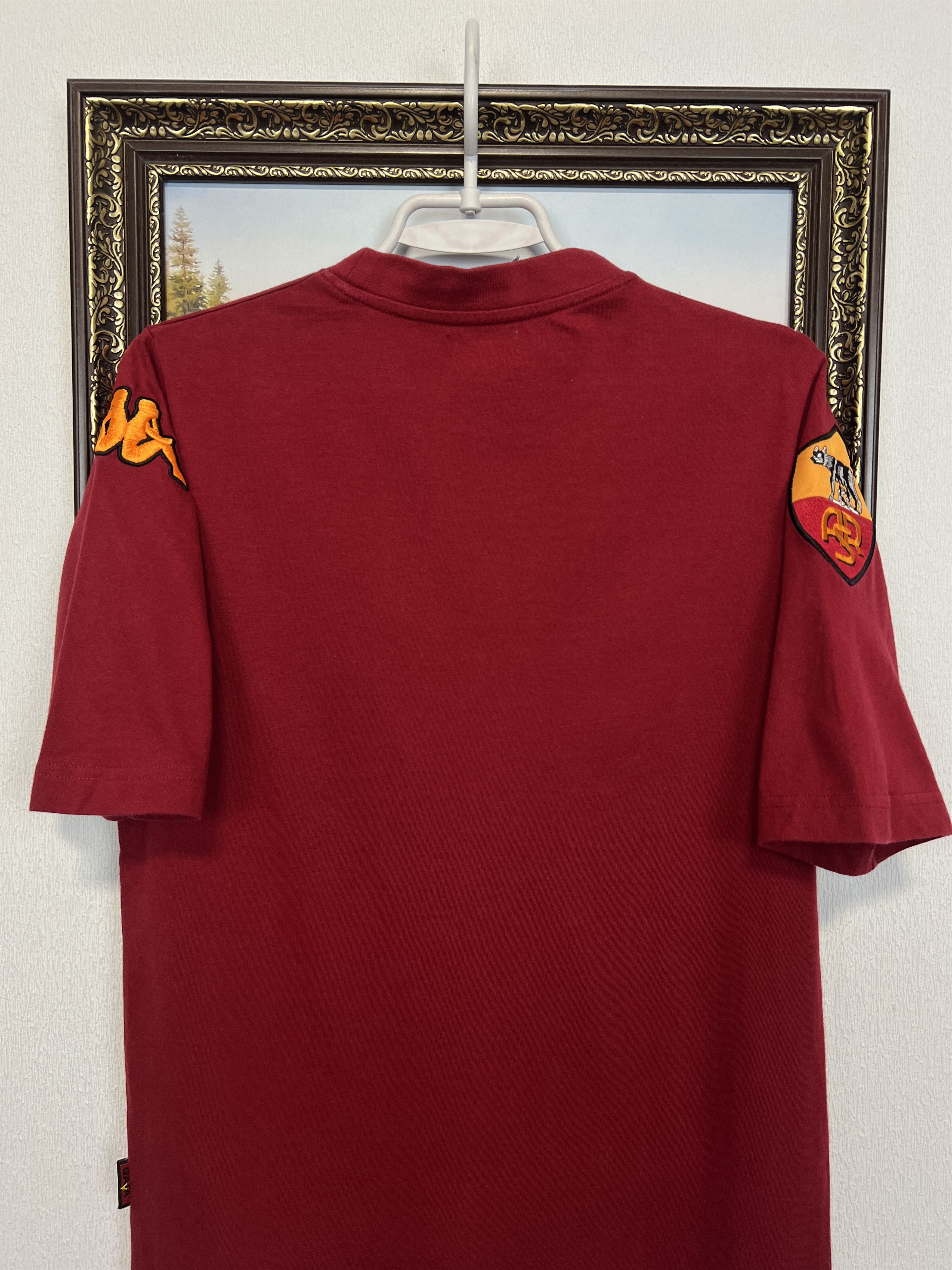 Kappa Vintage AS Roma Football Train Jersey Soccer Shirt Maglia Size US S / EU 44-46 / 1 - 10 Thumbnail