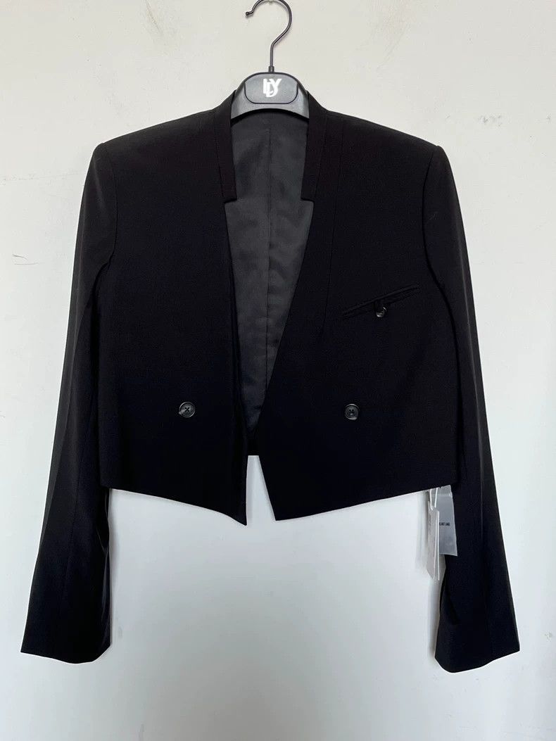 Helmut Lang HELMUT LANG size2 Deconstruct a short woolen blended suit j Size XS / US 0-2 / IT 36-38 - 3 Thumbnail