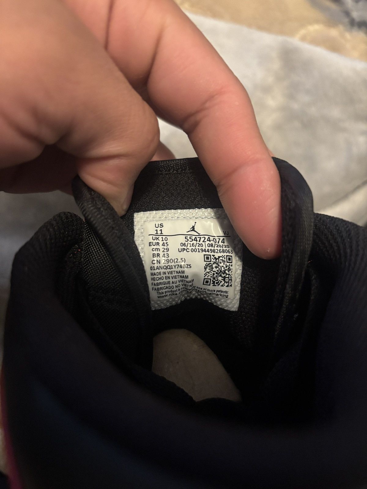 Other Air Jordan 1 Mid "Banned" Size US 11 / EU 44 - 10 Thumbnail