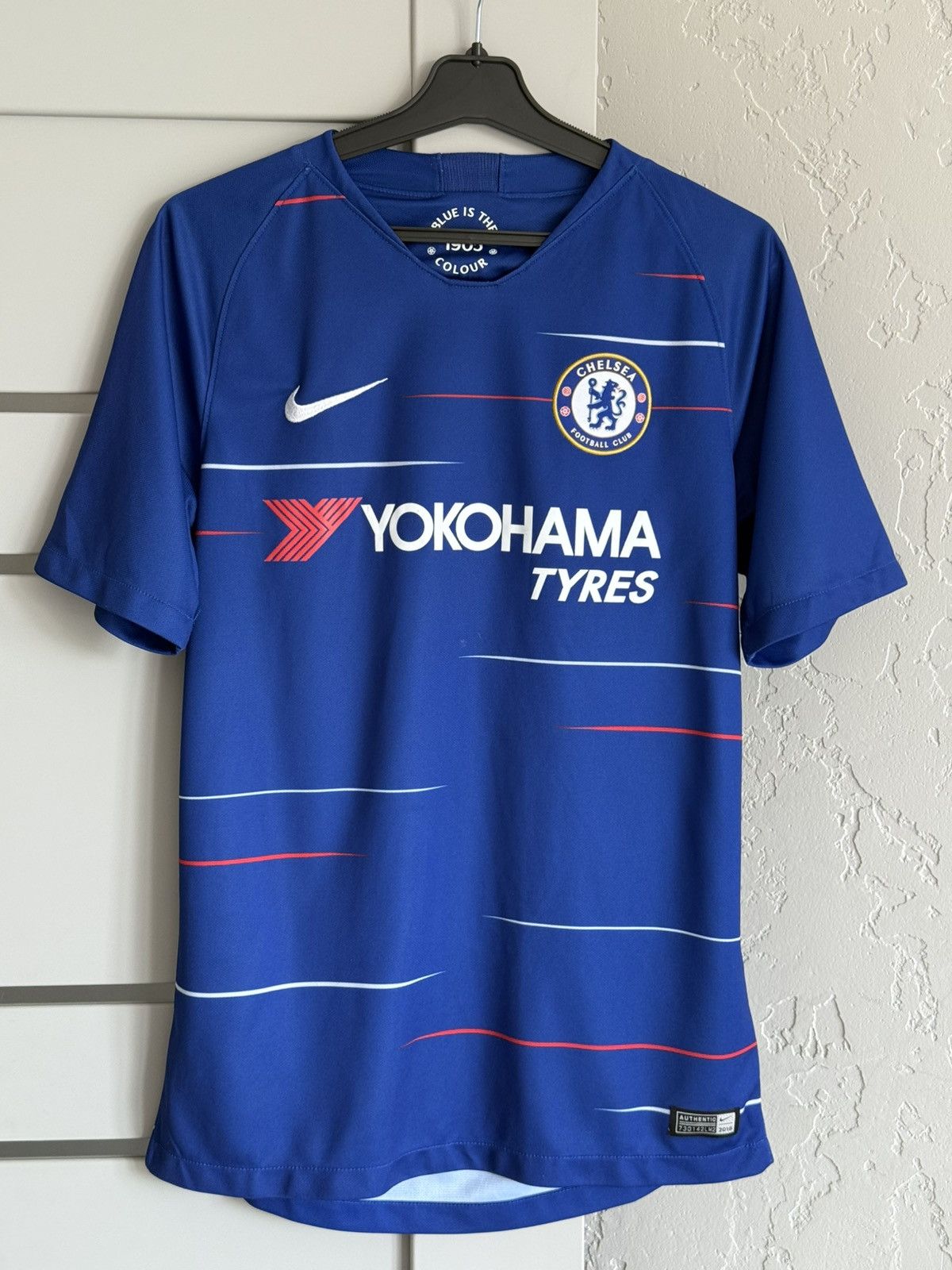Other Chelsea FC 2018/2019 Nike Home Football Shirt Soccer Jersey Size US S / EU 44-46 / 1 - 1 Thumbnail