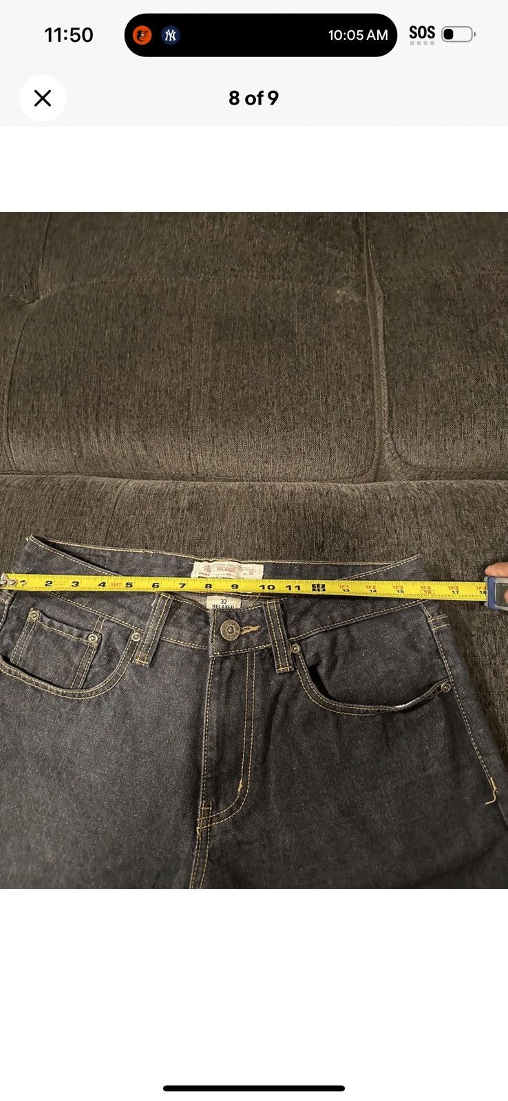 Ecko Unltd. Ecko Unltd Black Dark Raw Jorts Skater Punk Grunge Goth Size US 32 / EU 48 - 9 Thumbnail