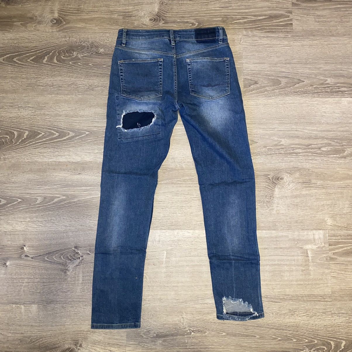 Asos ASOS Skinny Jeans In Mid Wash Size US 30 / EU 46 - 3 Thumbnail