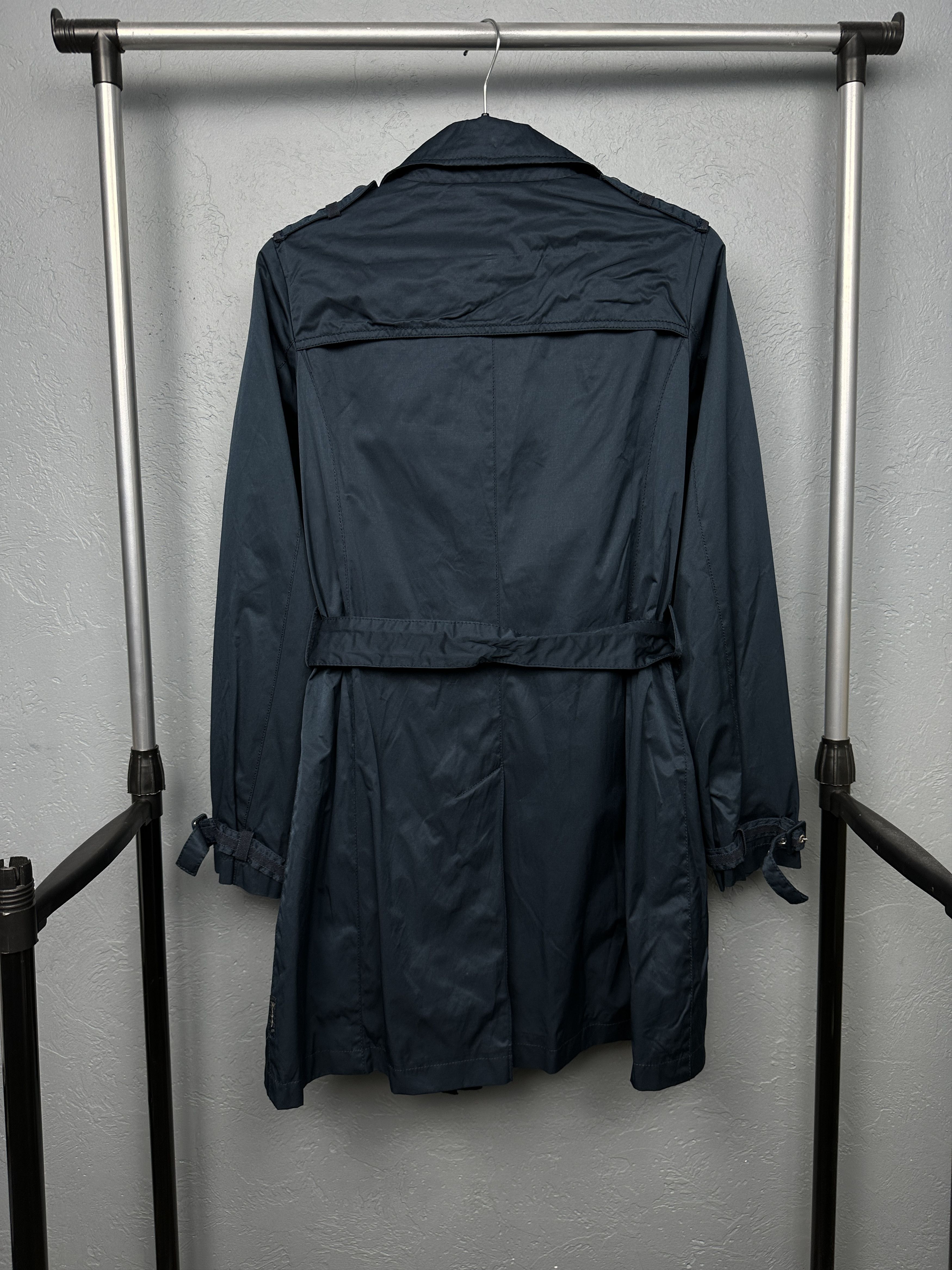 Armani Armani Jeans Vintage Womens Trench Coat Jacket Size M / US 6-8 / IT 42-44 - 7 Thumbnail