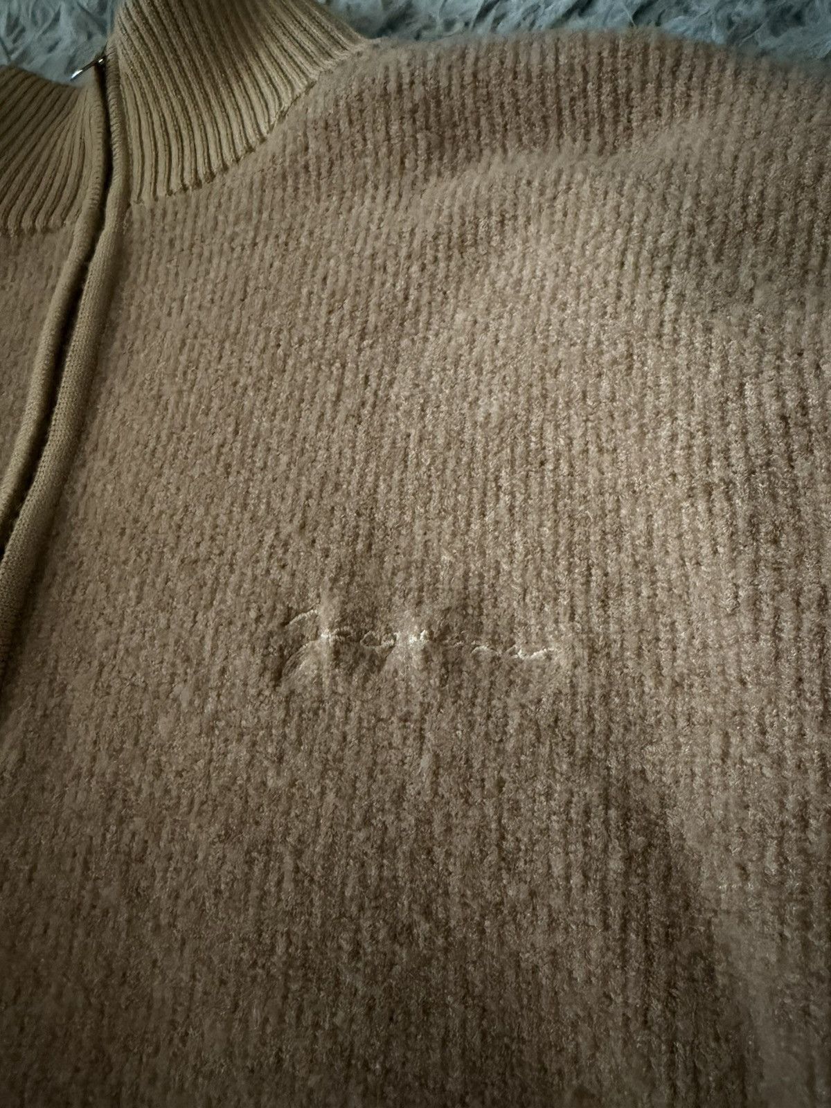 Jacquemus high neck zip sweater Size US XL / EU 56 / 4 - 2 Thumbnail