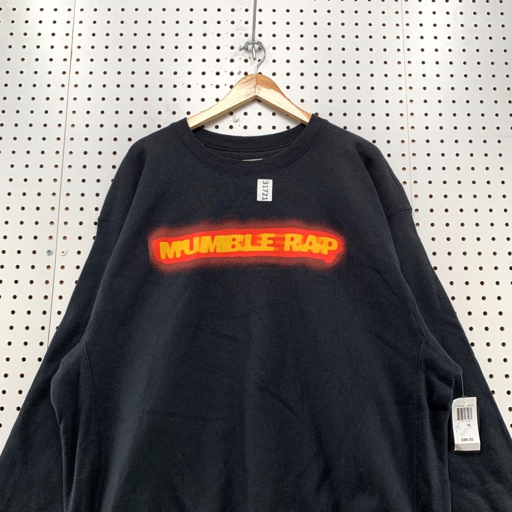 Champion VINTAGE Champion Reverse Weave Sweatshirt MUMBLE RAP Mens XL Universal NWT Size US XL / EU 56 / 4 - 6 Thumbnail