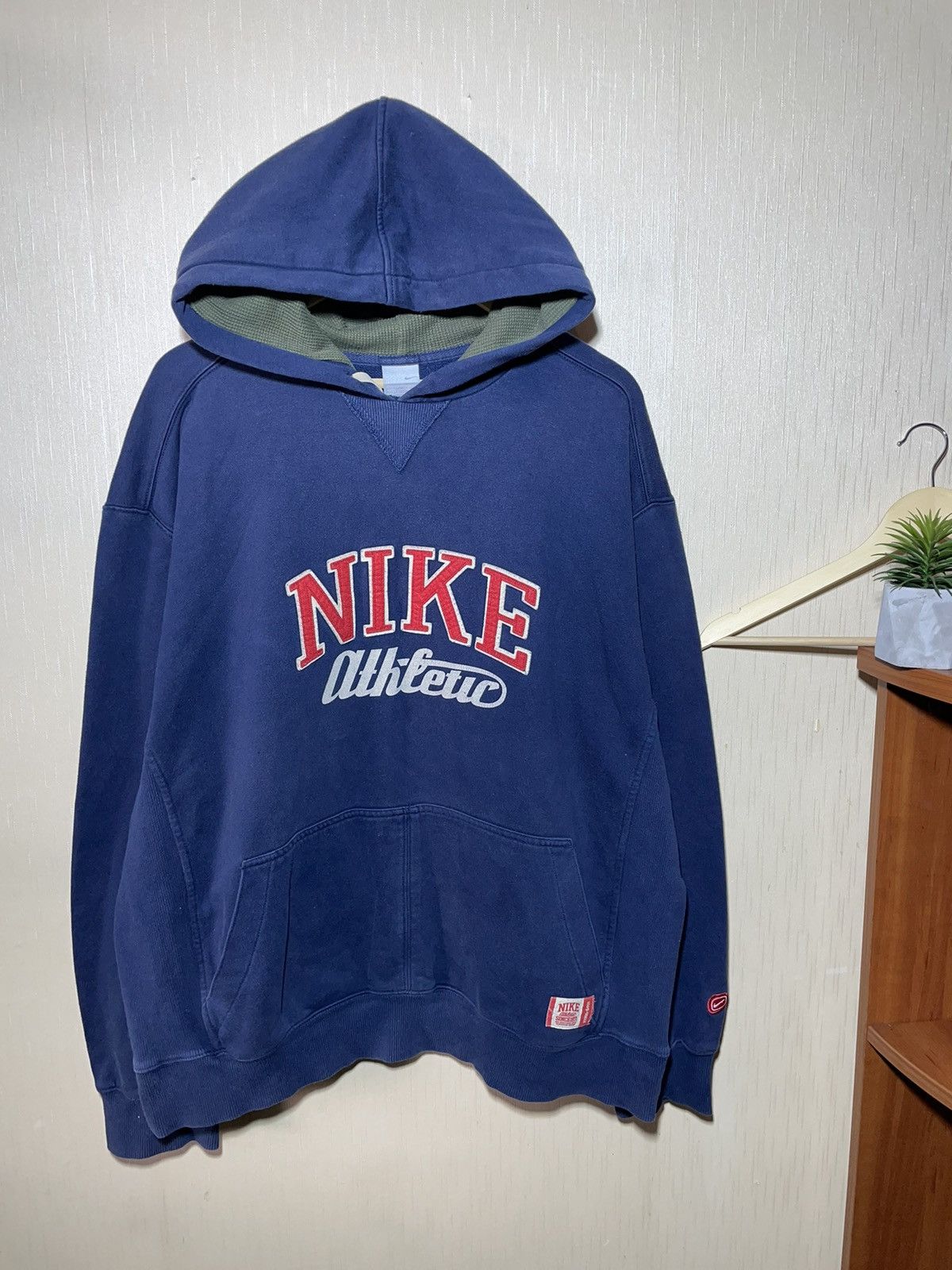 Nike × Vintage Nike vintage y2k hoodie 90s Size US XXL / EU 58 / 5 - 1 Thumbnail