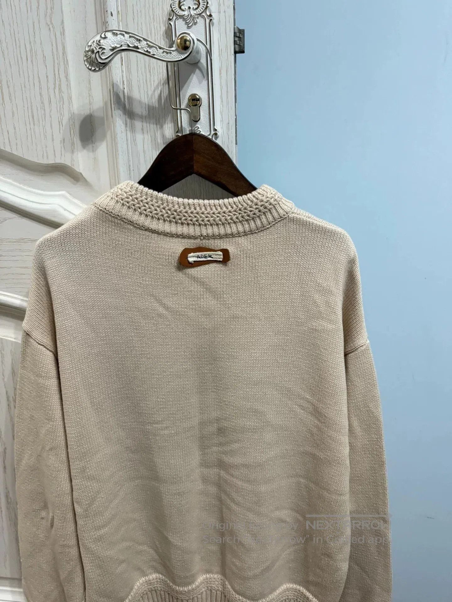 Ader Error Ader Error Knit Sweater with Floral Detail. Size M / US 6-8 / IT 42-44 - 2 Thumbnail