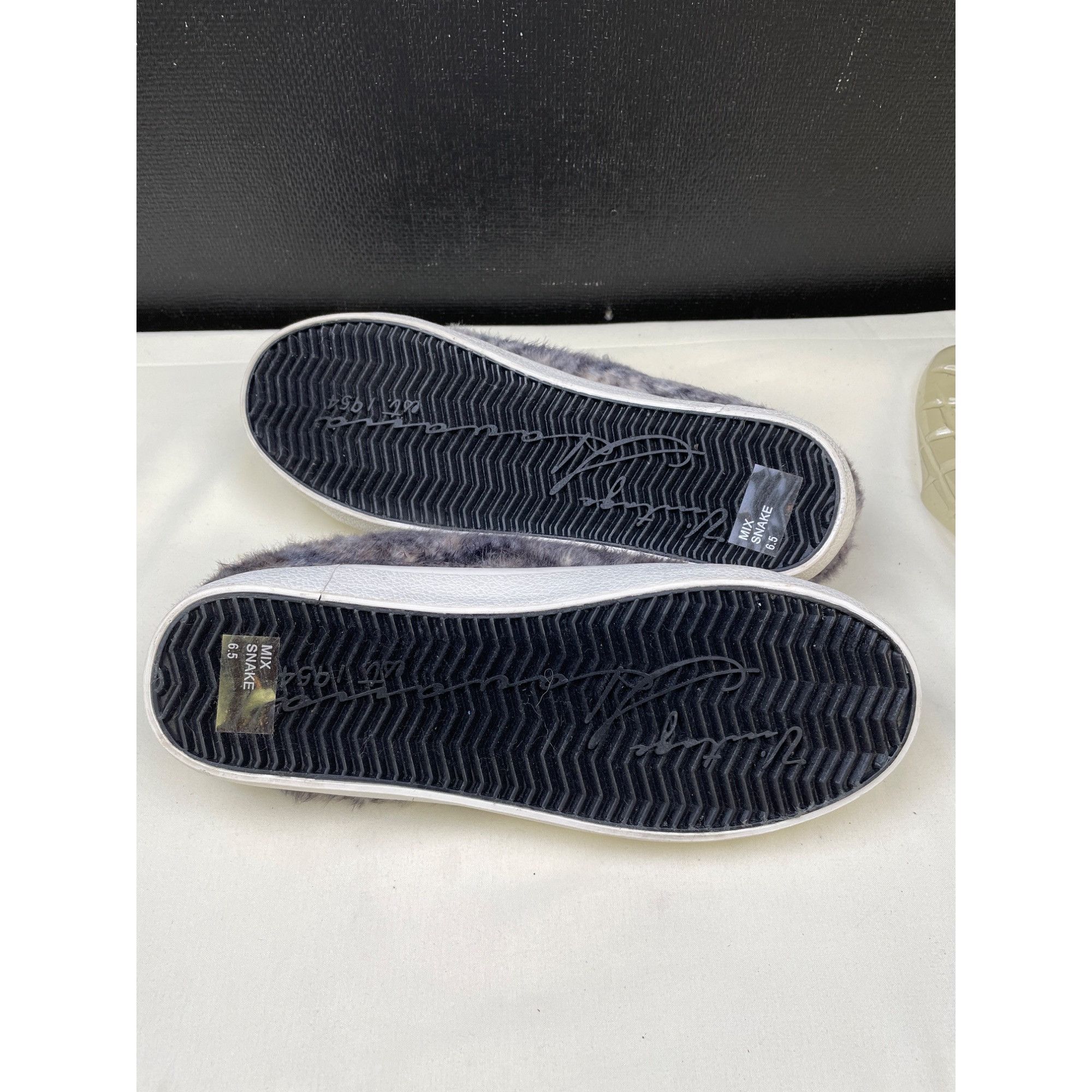 Vintage Havana Vintage Havana Women's Faux Fur Mix Snake Mules Shoes Size 6 Size US 6.5 / IT 36.5 - 6 Thumbnail