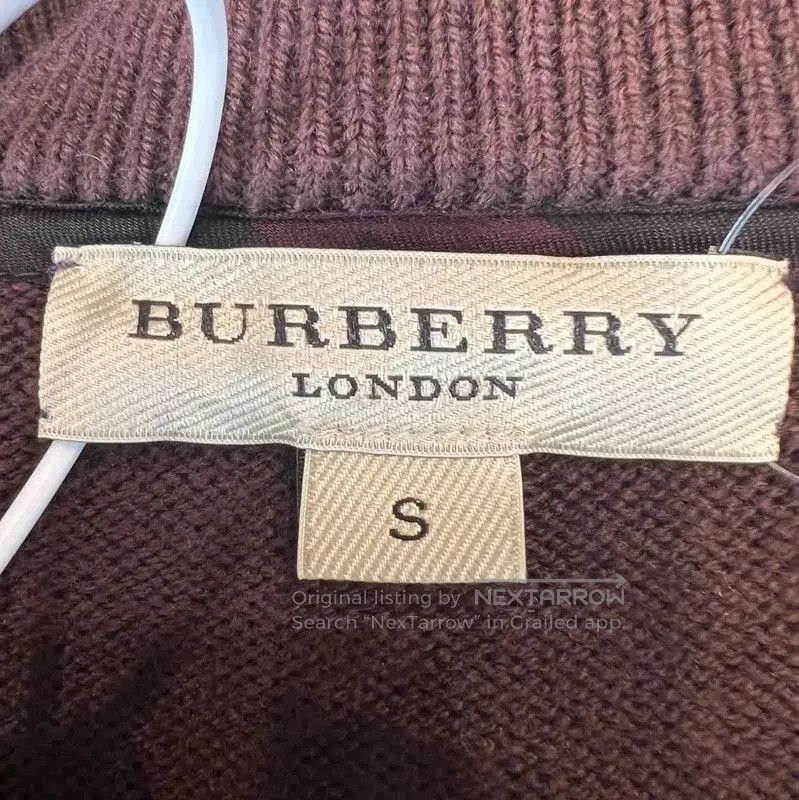 Burberry Burberry Brown Wool Sweater for Women. Size S / US 4 / IT 40 - 4 Thumbnail