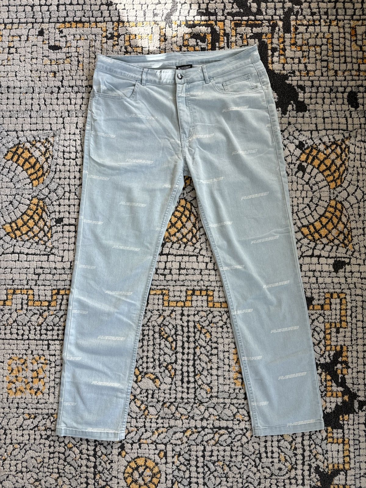 Pleasures Pleasures Repeat Denim Size US 34 / EU 50 - 1 Thumbnail