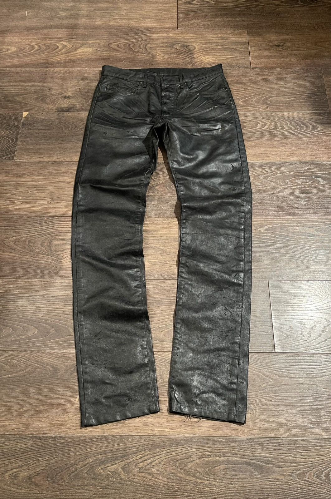 Dior Dior Homme AW03 Black Lusters Size US 31 - 1 Thumbnail
