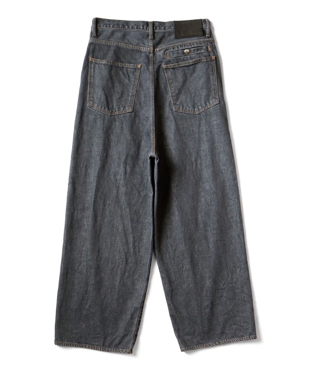 Kapital Kapital 14oz black Denim Port Baggy Pants size 3 Size US 32 / EU 48 - 2 Thumbnail
