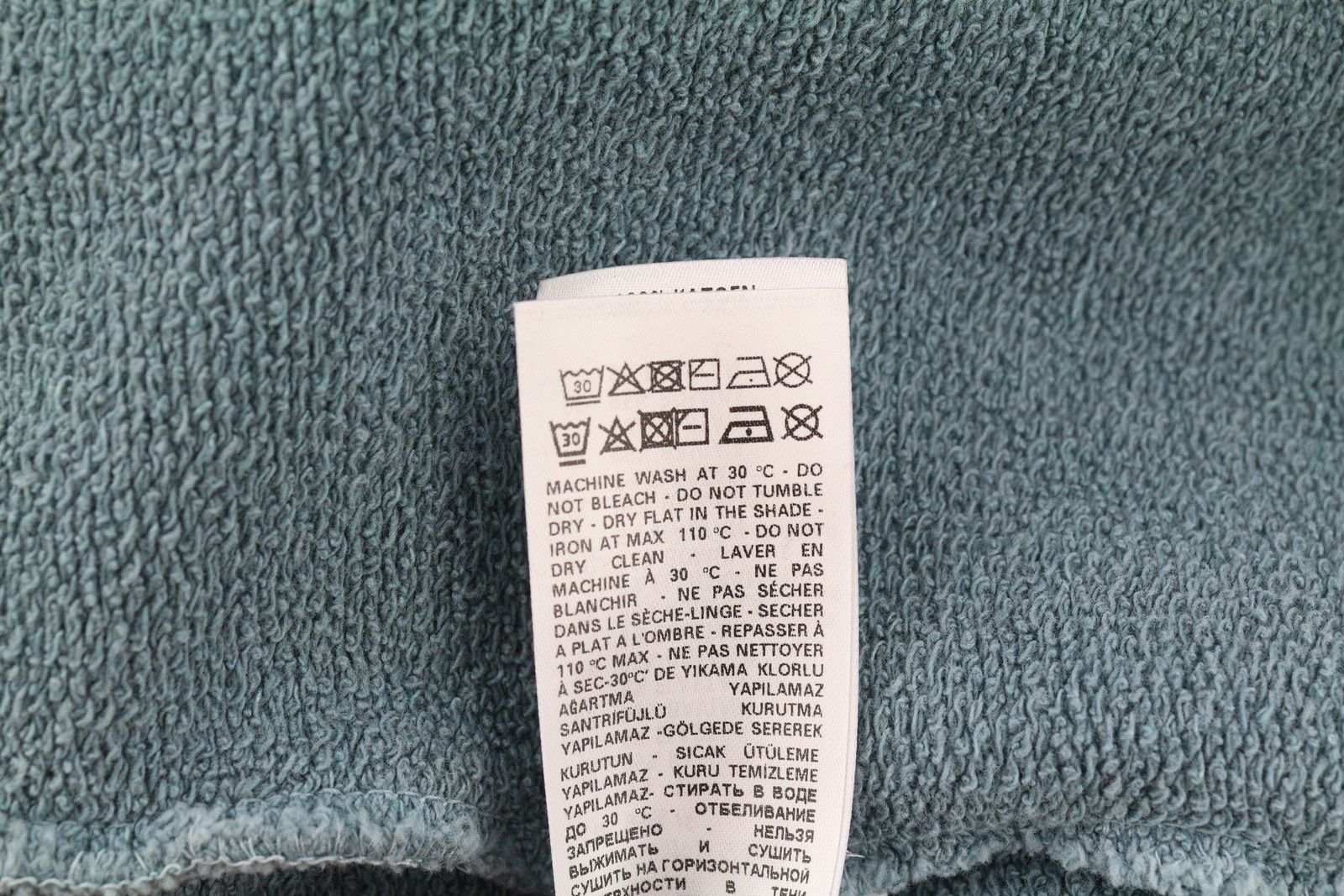 Diesel S-UMMER-C1 2XL Washed Blue Logo Hoodie 41040 Size US XXL / EU 58 / 5 - 9 Thumbnail