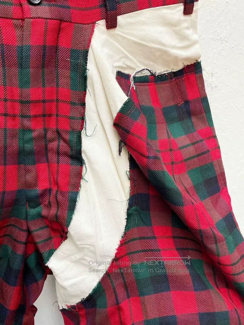 Comme des Garcons Comme des Garcons size XS Destroyed Patchwork Pants Size 23" - 5 Thumbnail