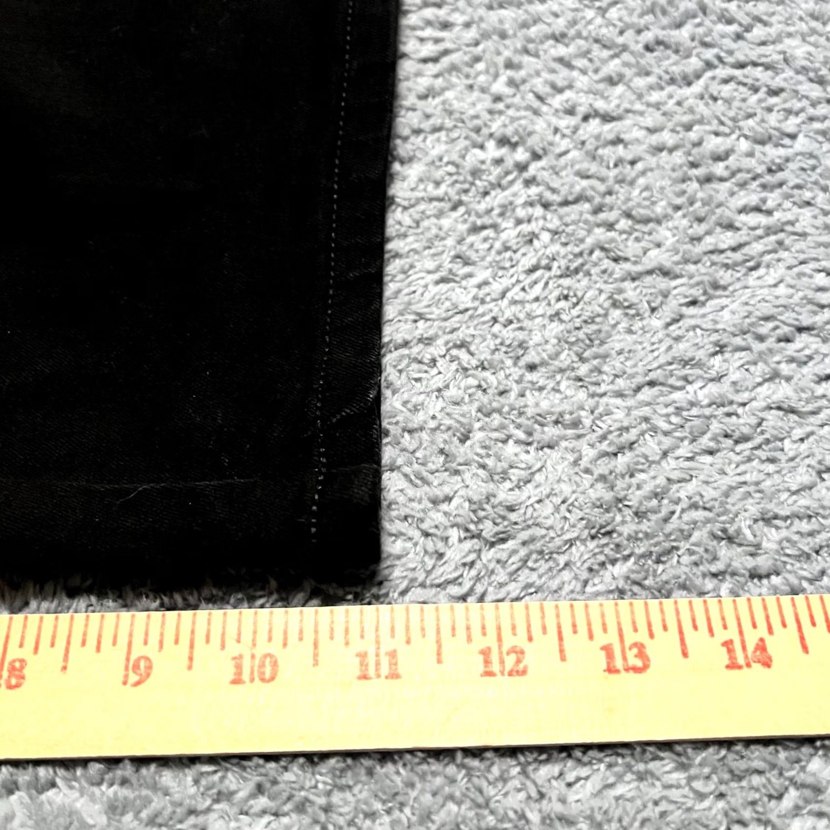 Vintage Universal Standard Womens 12 Black Jean Shorts Stretch Denim Bermuda Size 34" / US 12 / IT 48 - 4 Thumbnail