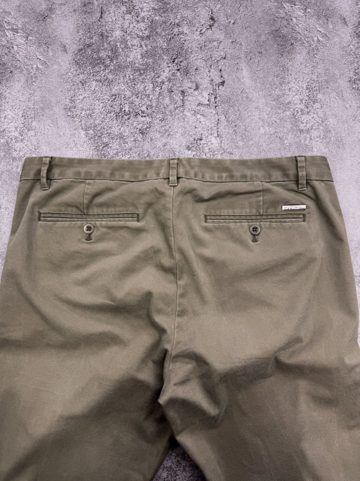 Polo Ralph Lauren Polo Ralph Lauren Women Cotton Chino Pants Khaki Size M(12) Size 34" / US 12 / IT 48 - 2 Thumbnail