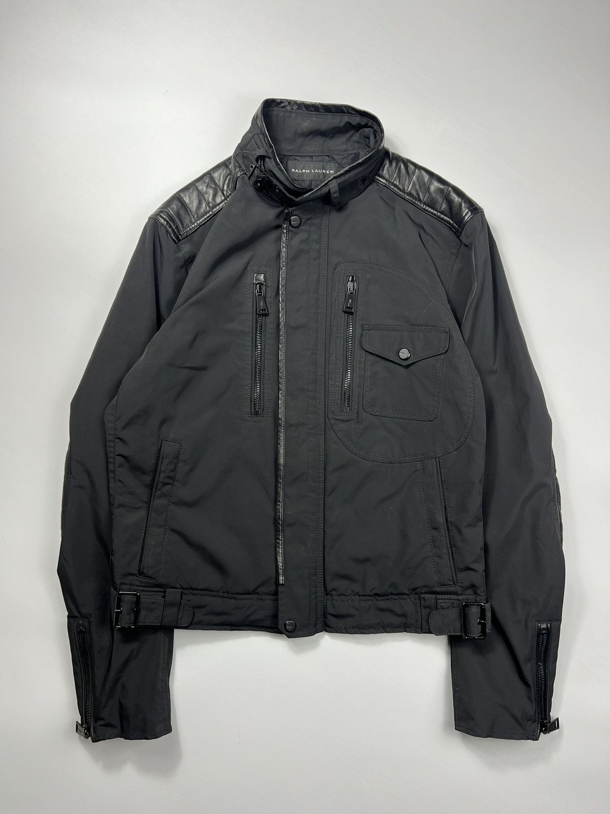 ジャケット・アウター RALPH LAUREN BLACK LABEL Ralph Lauren Black Label Jacket Bomber Puffer Down Tactical