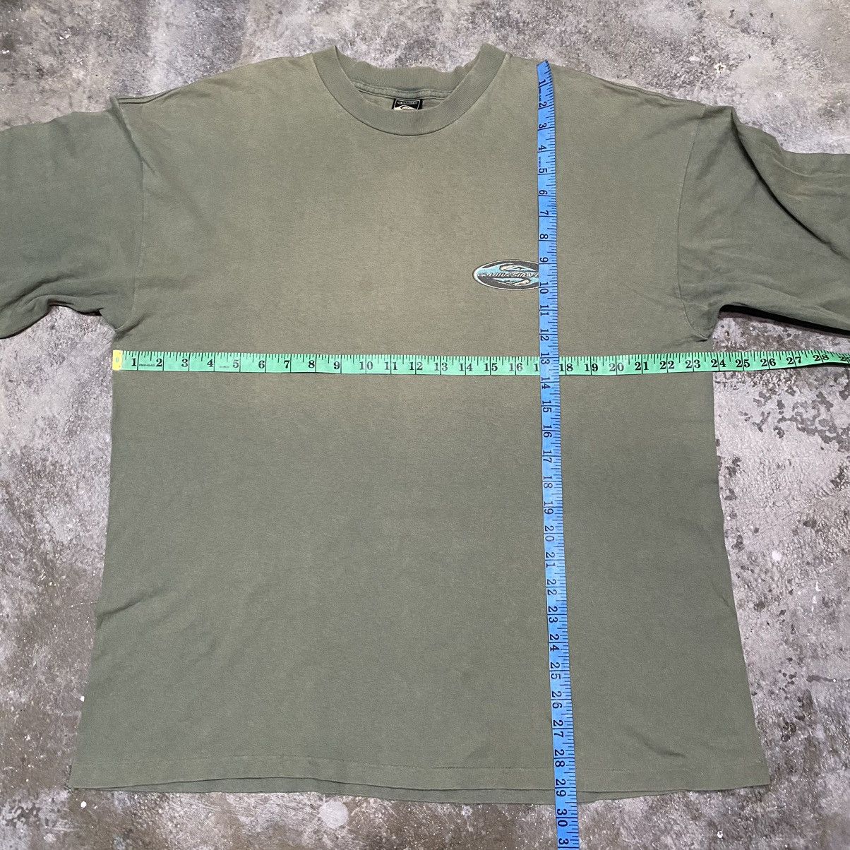 Quiksilver × Vintage 🔥RARE🔥 VINTAGE 90’s QUIKSILVER BIG LOGO LONGSLEEVE T SHIRT Size US XL / EU 56 / 4 - 13 Thumbnail