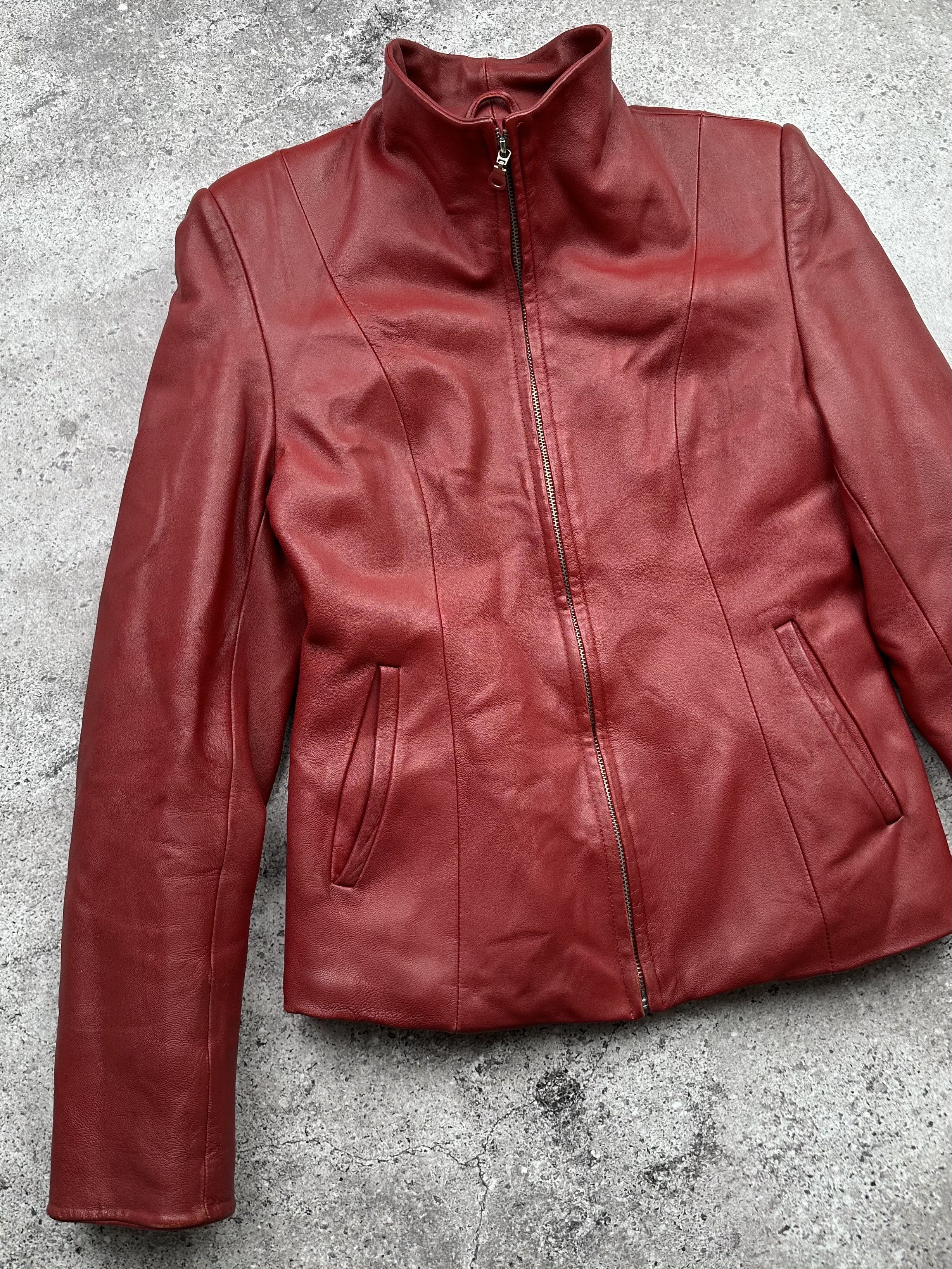 Japanese Brand Vintage Leather Jacket Size XS / US 0-2 / IT 36-38 - 2 Thumbnail