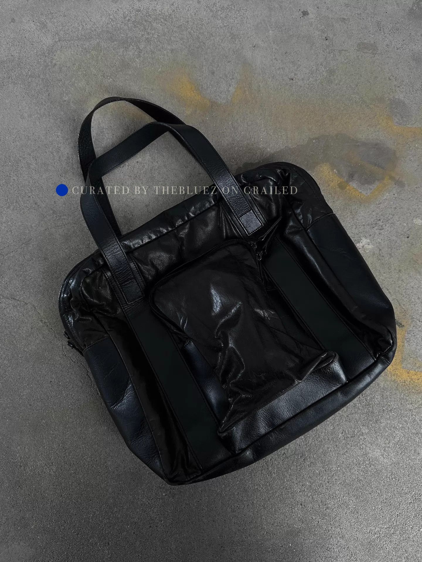 Yohji Yamamoto Vintage Black Tote Bag in Great Condition Size ONE SIZE - 1 Thumbnail