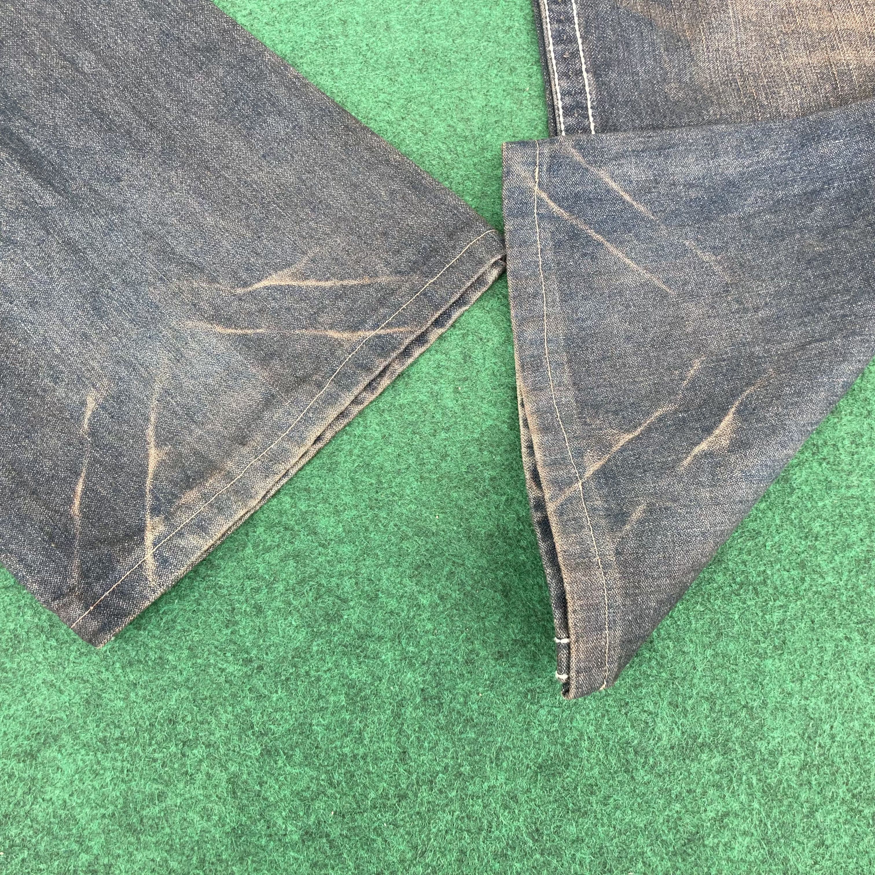 True Religion × Vintage Vtg True Religion Joey Big T Denim Pants Jeans Size US 36 / EU 52 - 6 Thumbnail