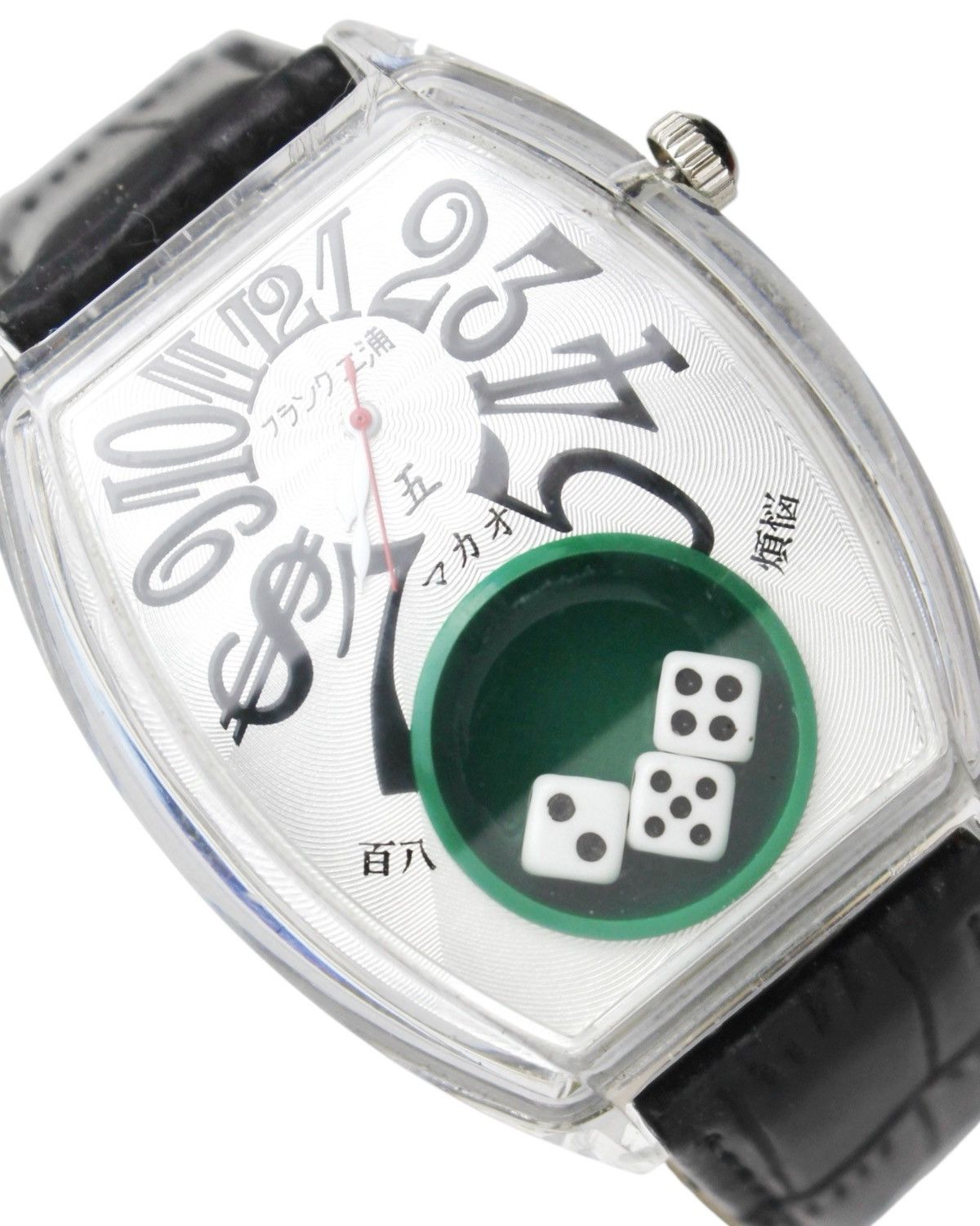 Vintage 2000S FRANK MIURA “MACAU DICE” TONNEAU WATCH Size ONE SIZE - 2 Thumbnail