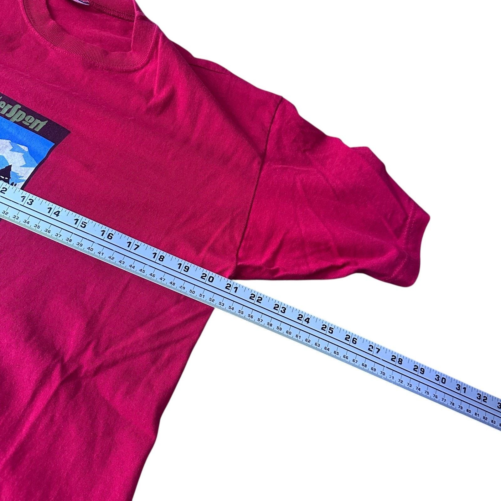Old Navy Vintage Old Navy Country Skiing T-Shirt Men's Medium Red 90s Size US M / EU 48-50 / 2 - 6 Thumbnail