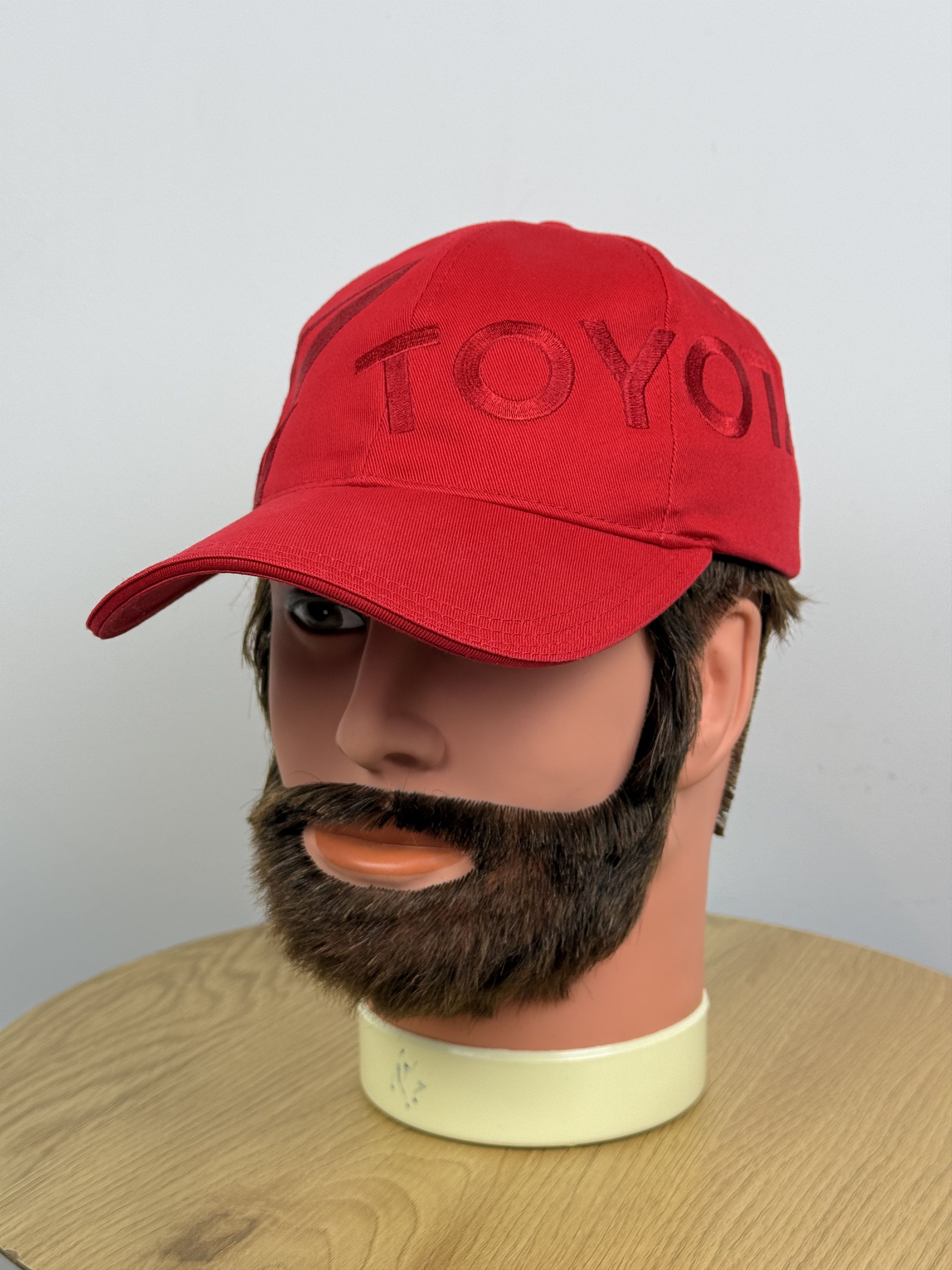 Formula 1 Panasonic Toyota Racing F1 Formula Uno Cap Hat Red Big Logo Size ONE SIZE - 2 Thumbnail