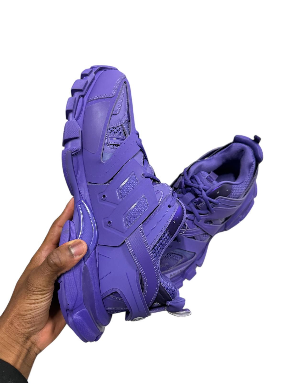 Balenciaga Purple Balenciaga Track Runner Size US 12.5 / EU 45-46 - 5 Thumbnail