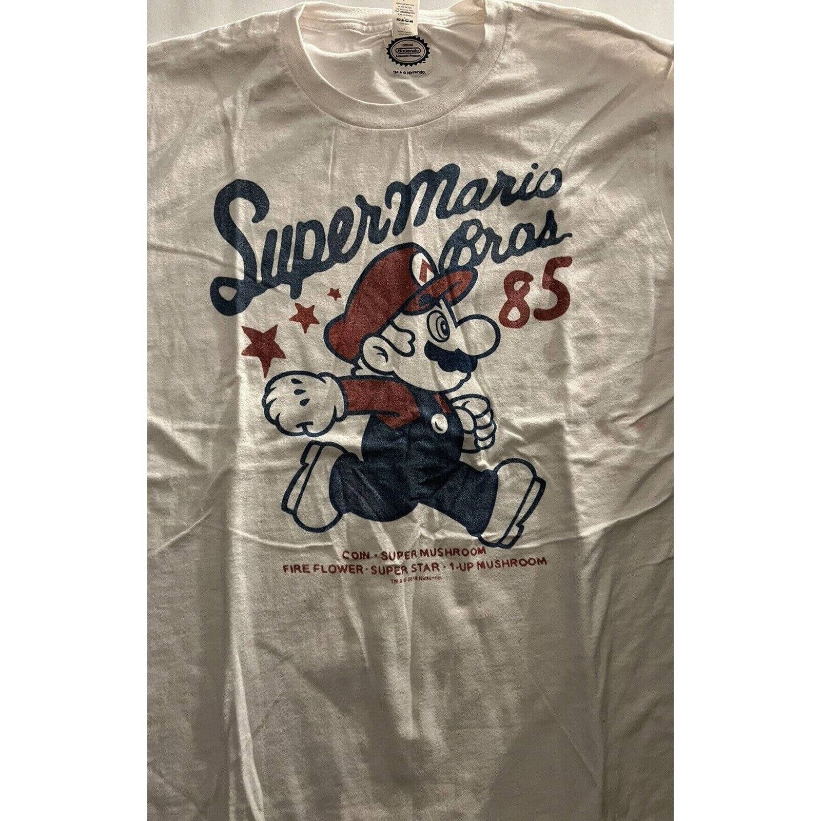 Nintendo Nintendo Super Mario Bros 85 T-Shirt Men's Large Pullover Size US L / EU 52-54 / 3 - 1 Thumbnail