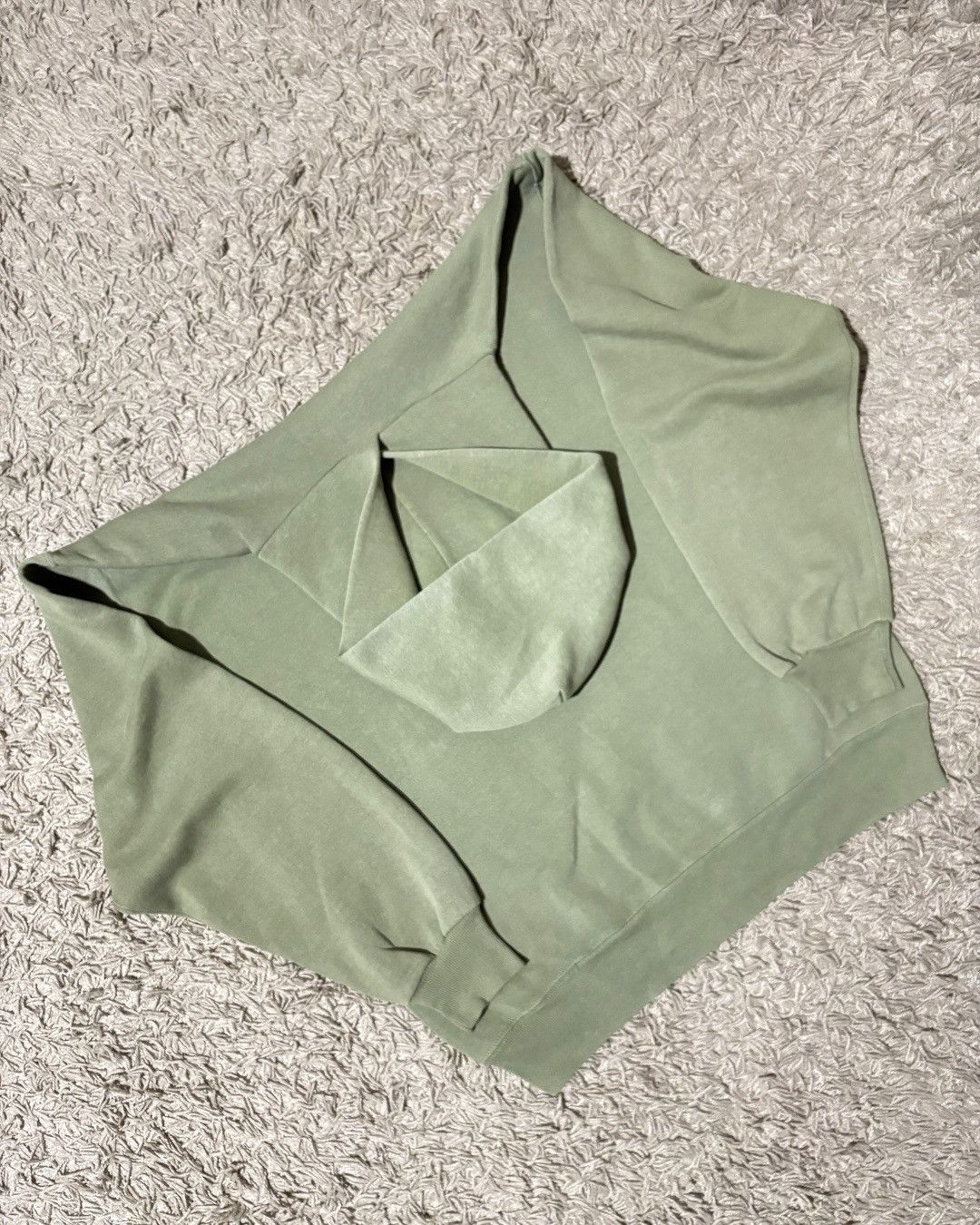 Russell Athletic 1990’s Russell Athletic “Spellout” Sage Green Hoodie Size US L / EU 52-54 / 3 - 3 Thumbnail