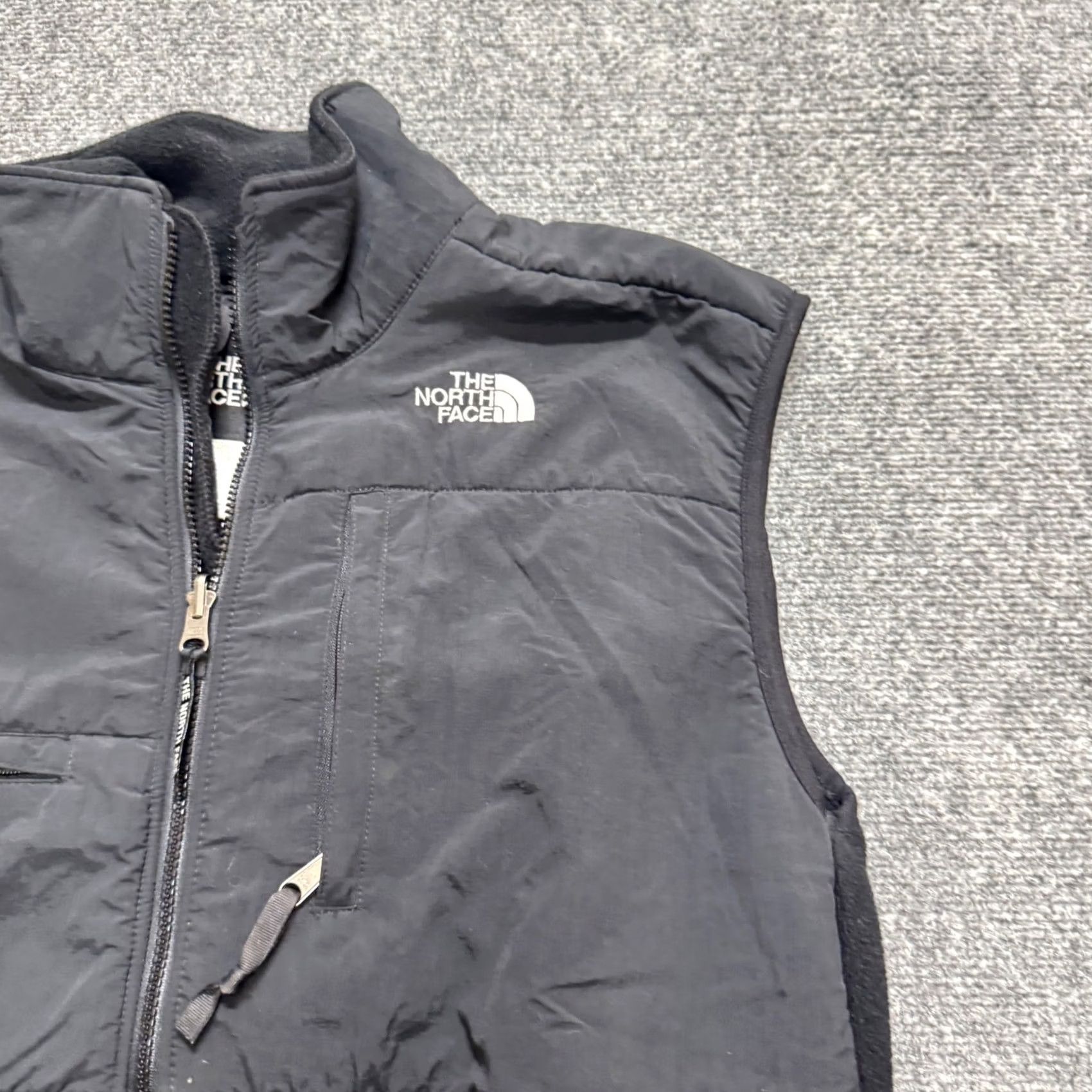 Vintage North Face Vest Men's M Black Fullzip Cotton Blend Outerwear Fleece Size US M / EU 48-50 / 2 - 6 Thumbnail