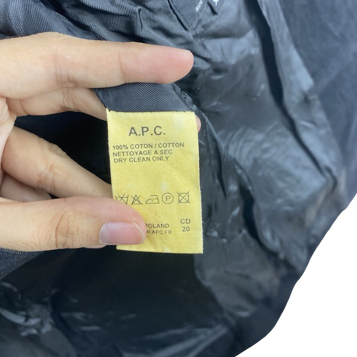 A.P.C. Vintage A.P.C. PARIS Tailored Blazer Jacket Two Button Size XS / US 0-2 / IT 36-38 - 11 Thumbnail
